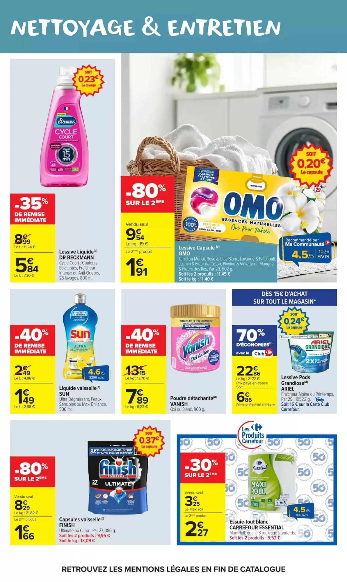 Prospectus promotionnel Carrefour Market valable à partir du 19/05/2026 - Page 38.