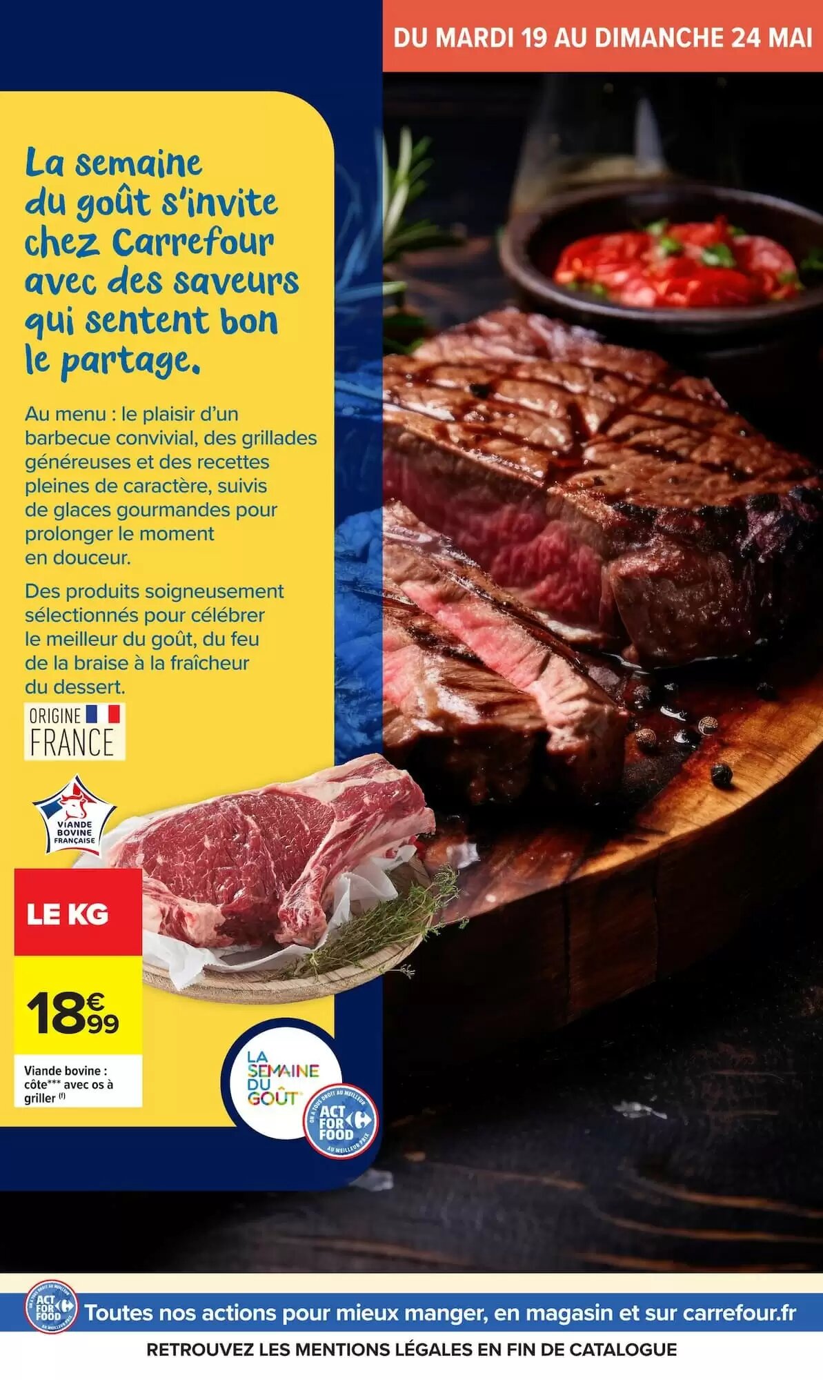 Prospectus promotionnel Carrefour Market valable à partir du 19/05/2026 - Page 4.