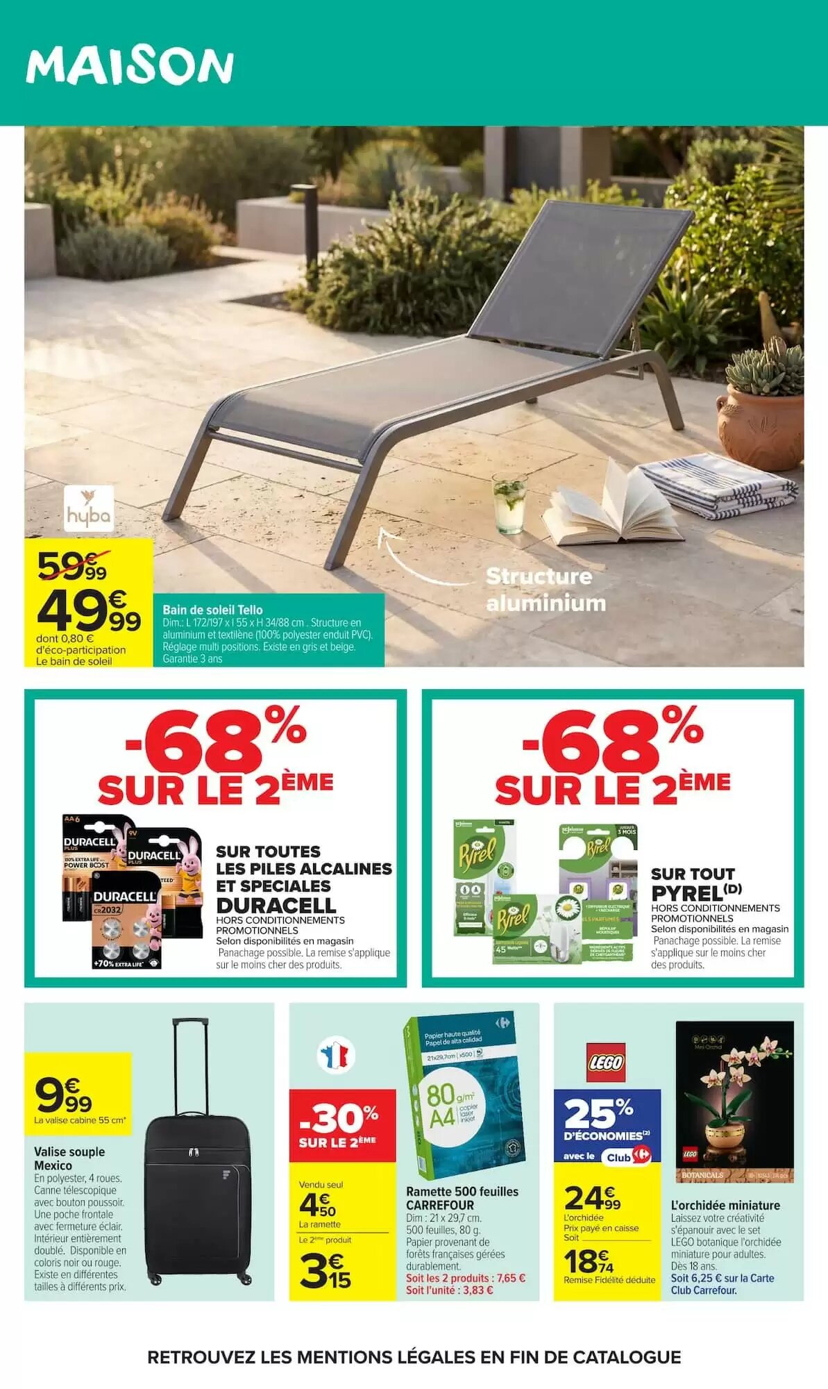 Prospectus promotionnel Carrefour Market valable à partir du 19/05/2026 - Page 43.