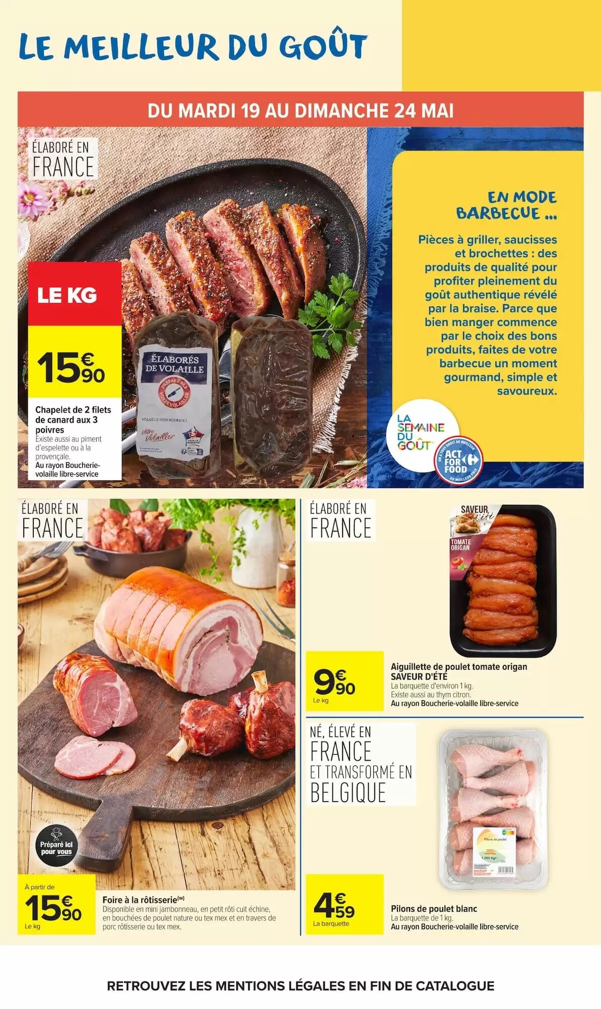 Prospectus promotionnel Carrefour Market valable à partir du 19/05/2026 - Page 5.