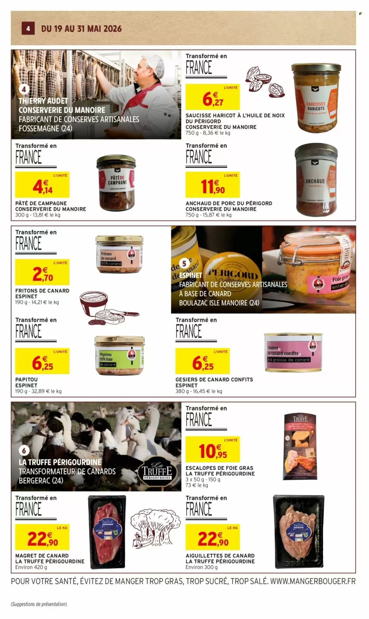 Prospectus promotionnel Intermarché valable à partir du 19/05/2026 - Page 4.