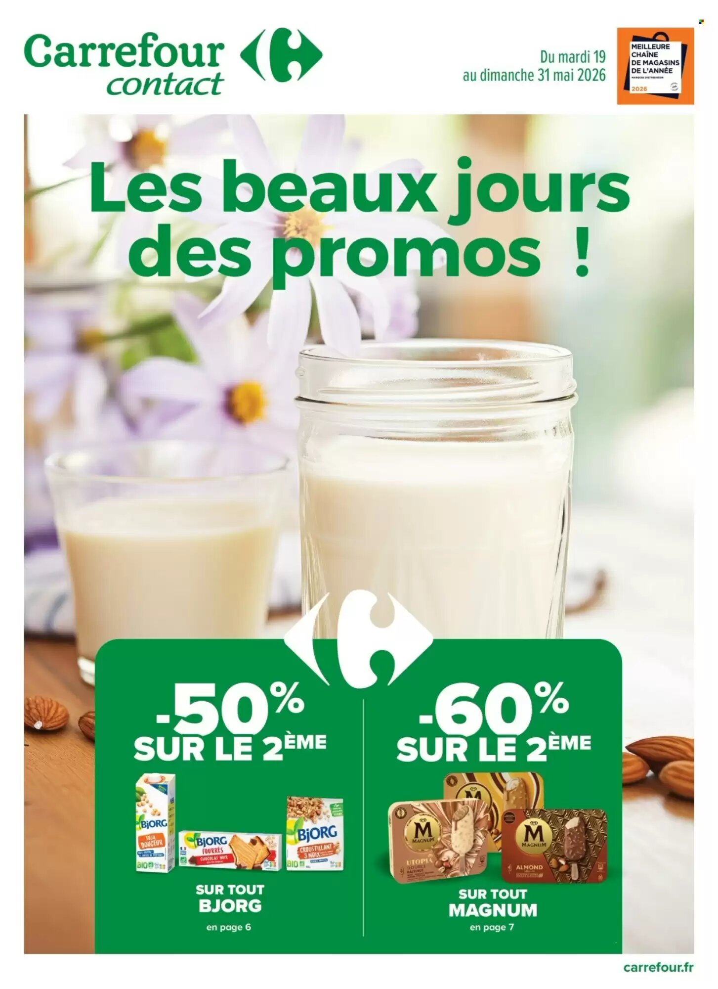 Prospectus promotionnel Carrefour valable à partir du 19/05/2026 - Page 1.