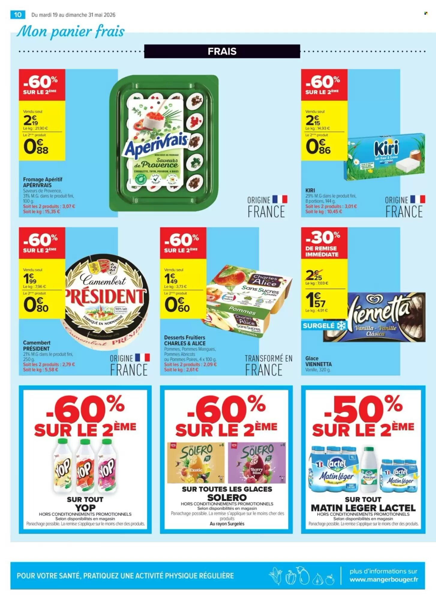 Prospectus promotionnel Carrefour valable à partir du 19/05/2026 - Page 10.