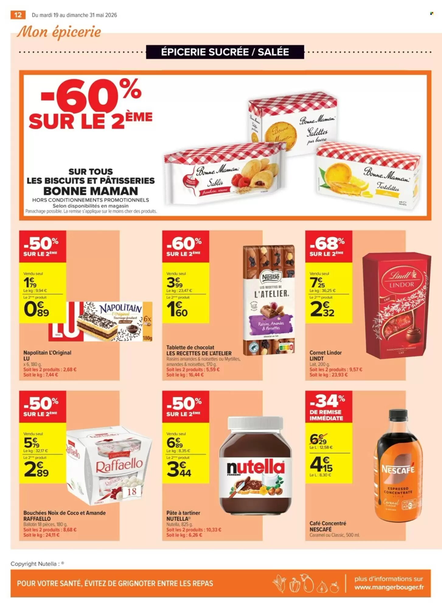 Prospectus promotionnel Carrefour valable à partir du 19/05/2026 - Page 12.