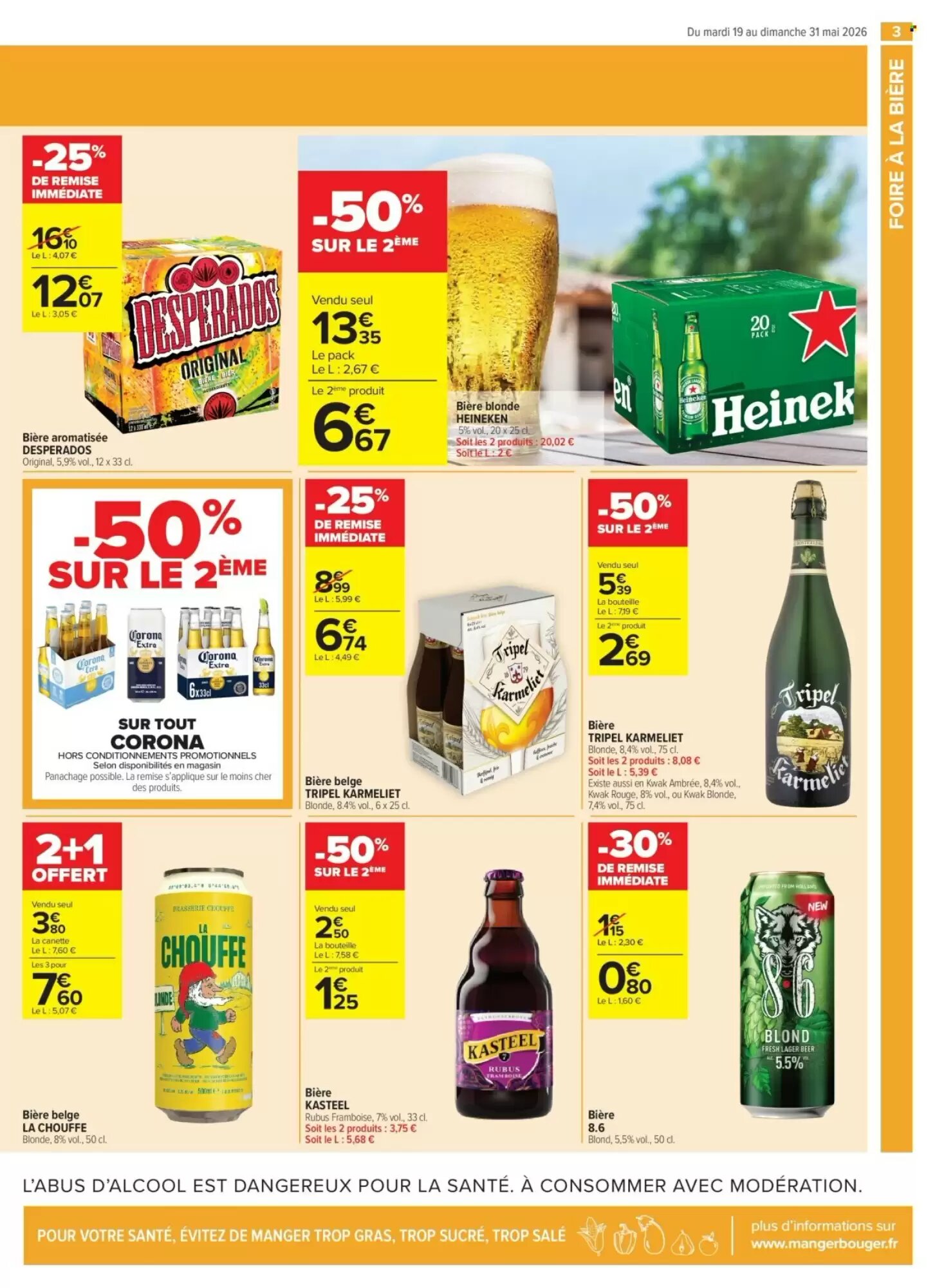 Prospectus promotionnel Carrefour valable à partir du 19/05/2026 - Page 3.
