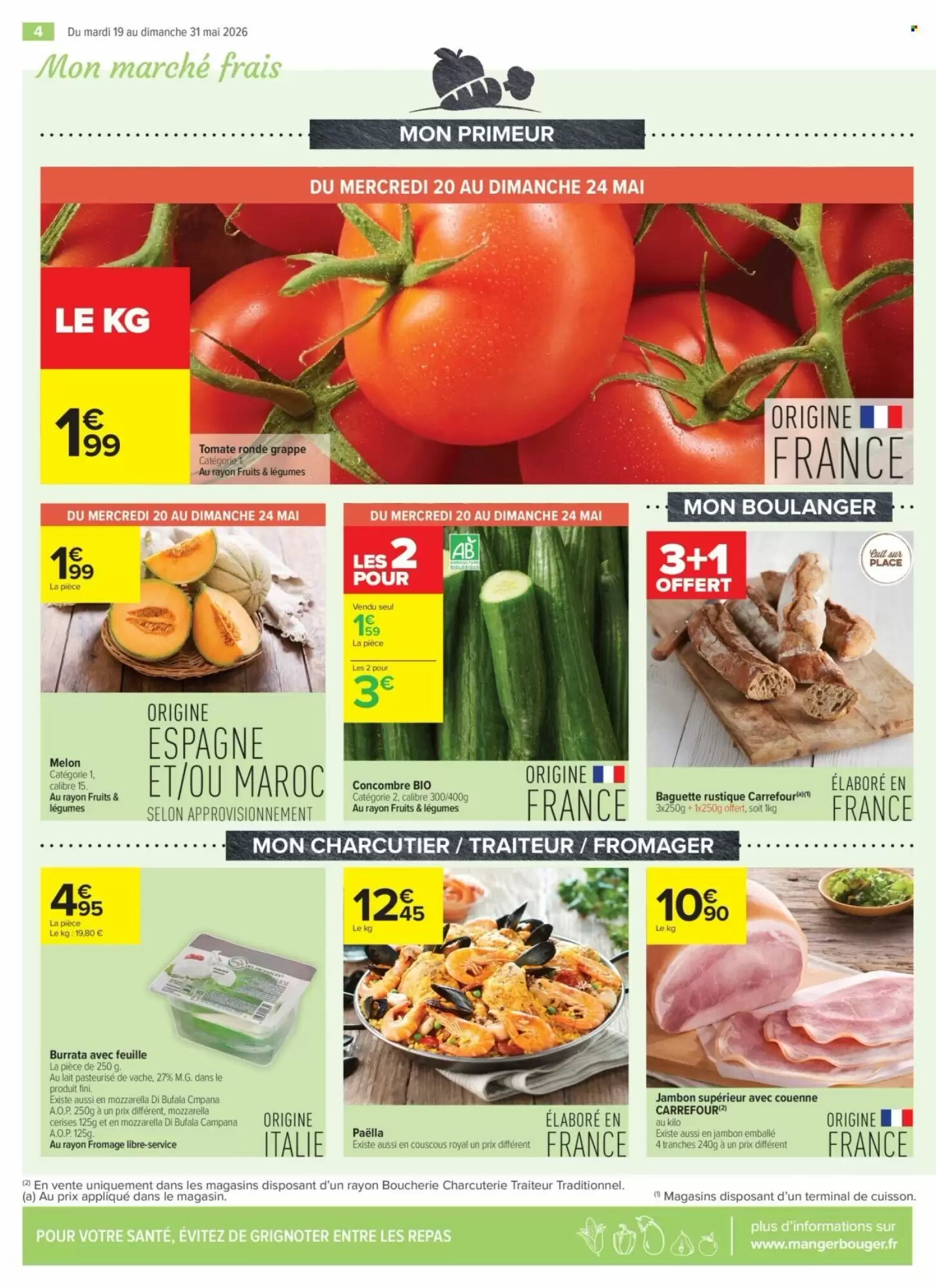 Prospectus promotionnel Carrefour valable à partir du 19/05/2026 - Page 4.