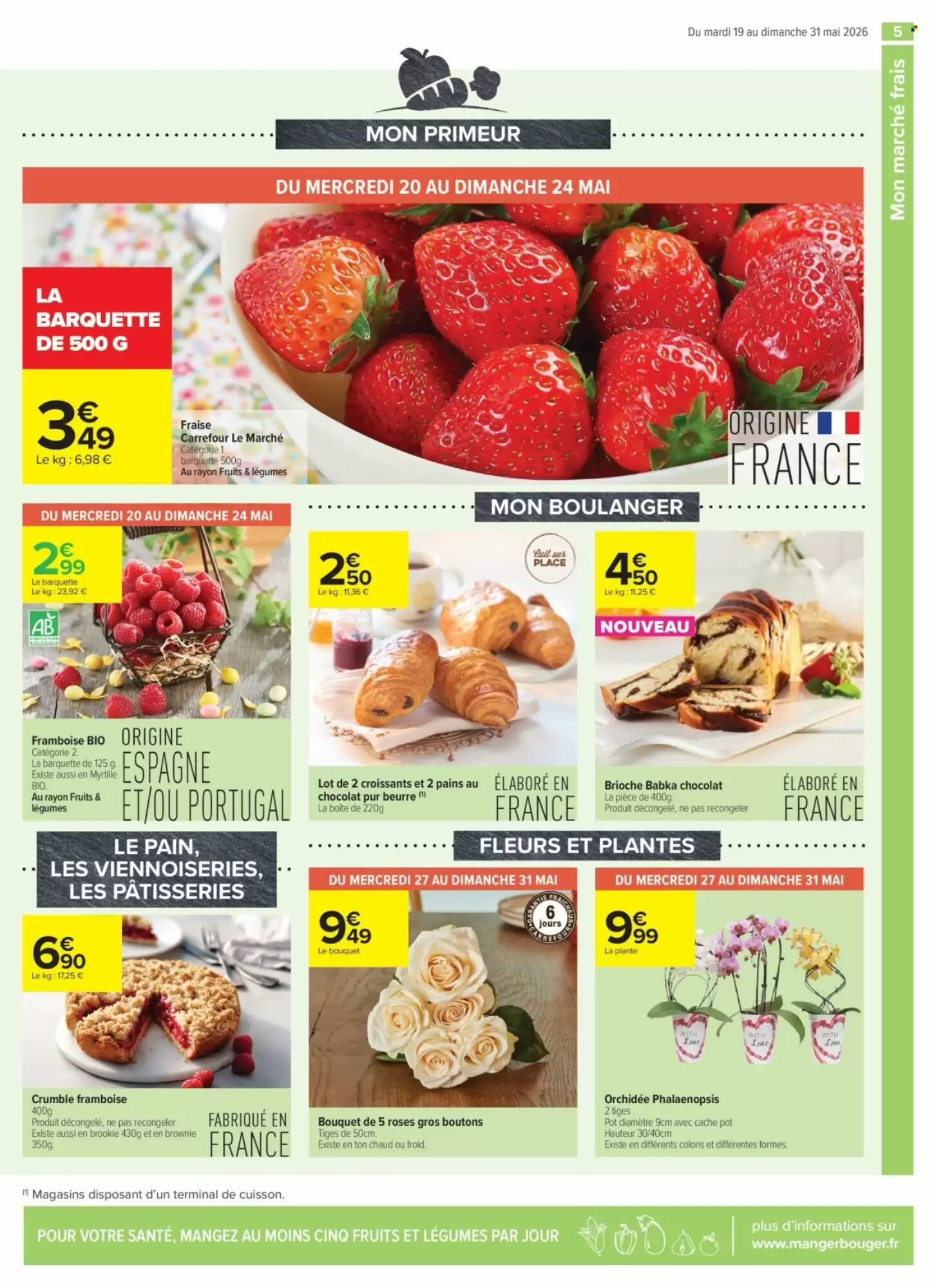 Prospectus promotionnel Carrefour valable à partir du 19/05/2026 - Page 5.
