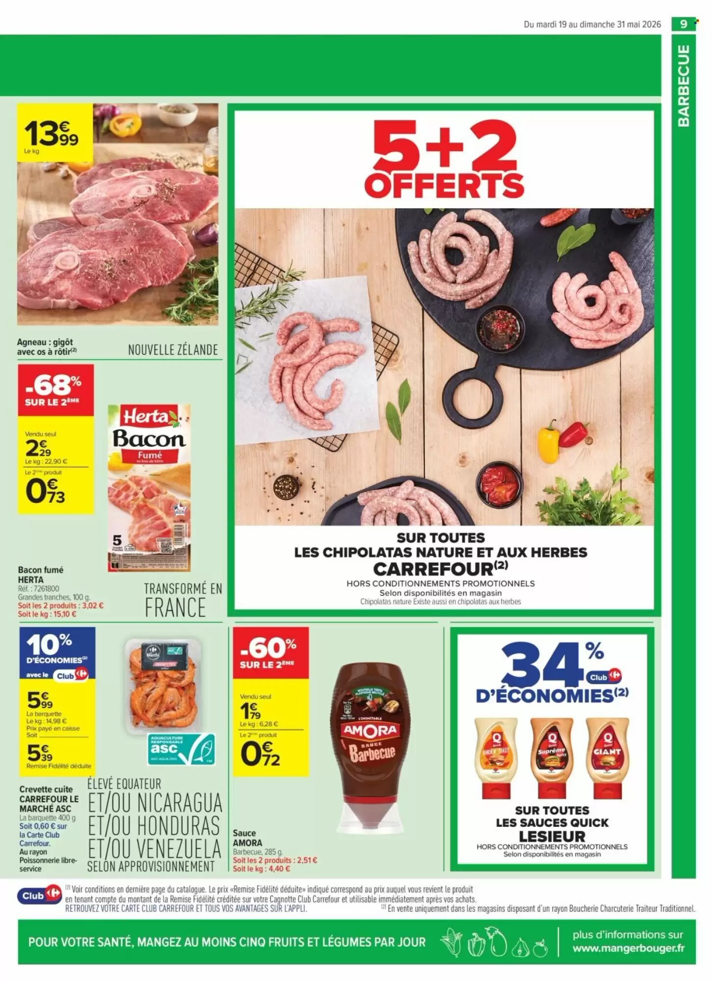 Prospectus promotionnel Carrefour valable à partir du 19/05/2026 - Page 9.
