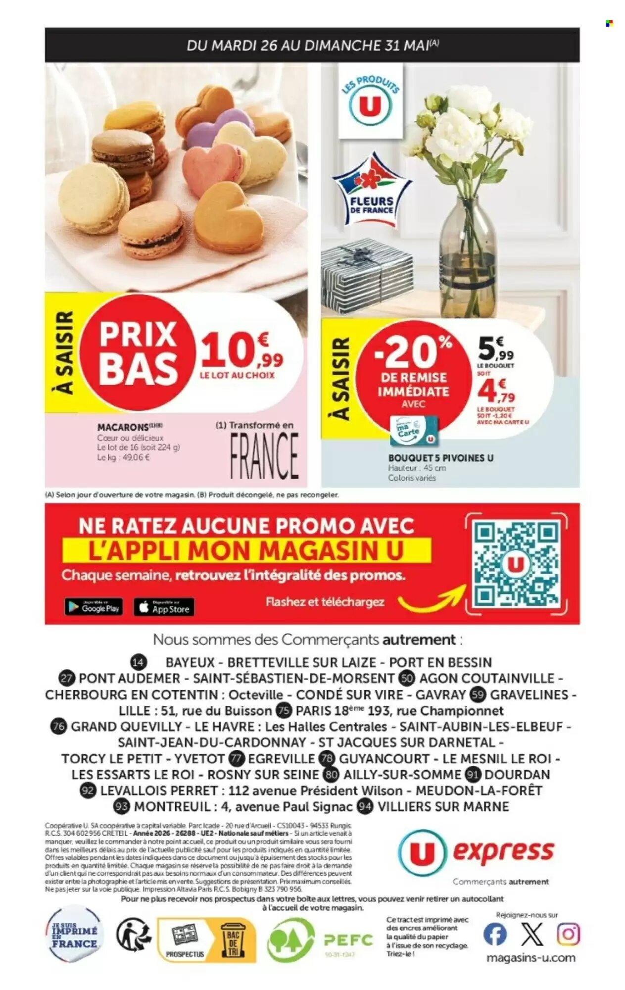 Prospectus promotionnel U Express valable à partir du 19/05/2026 - Page 18.