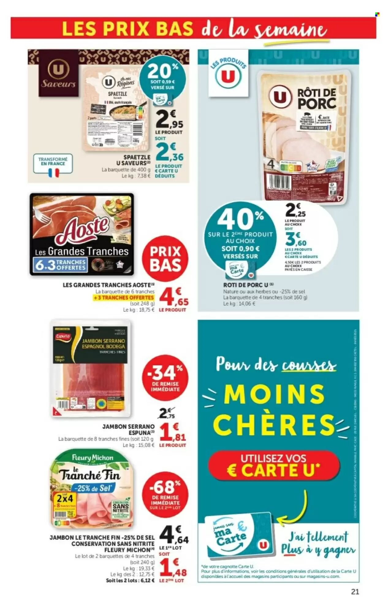 Prospectus promotionnel Super U valable à partir du 19/05/2026 - Page 21.