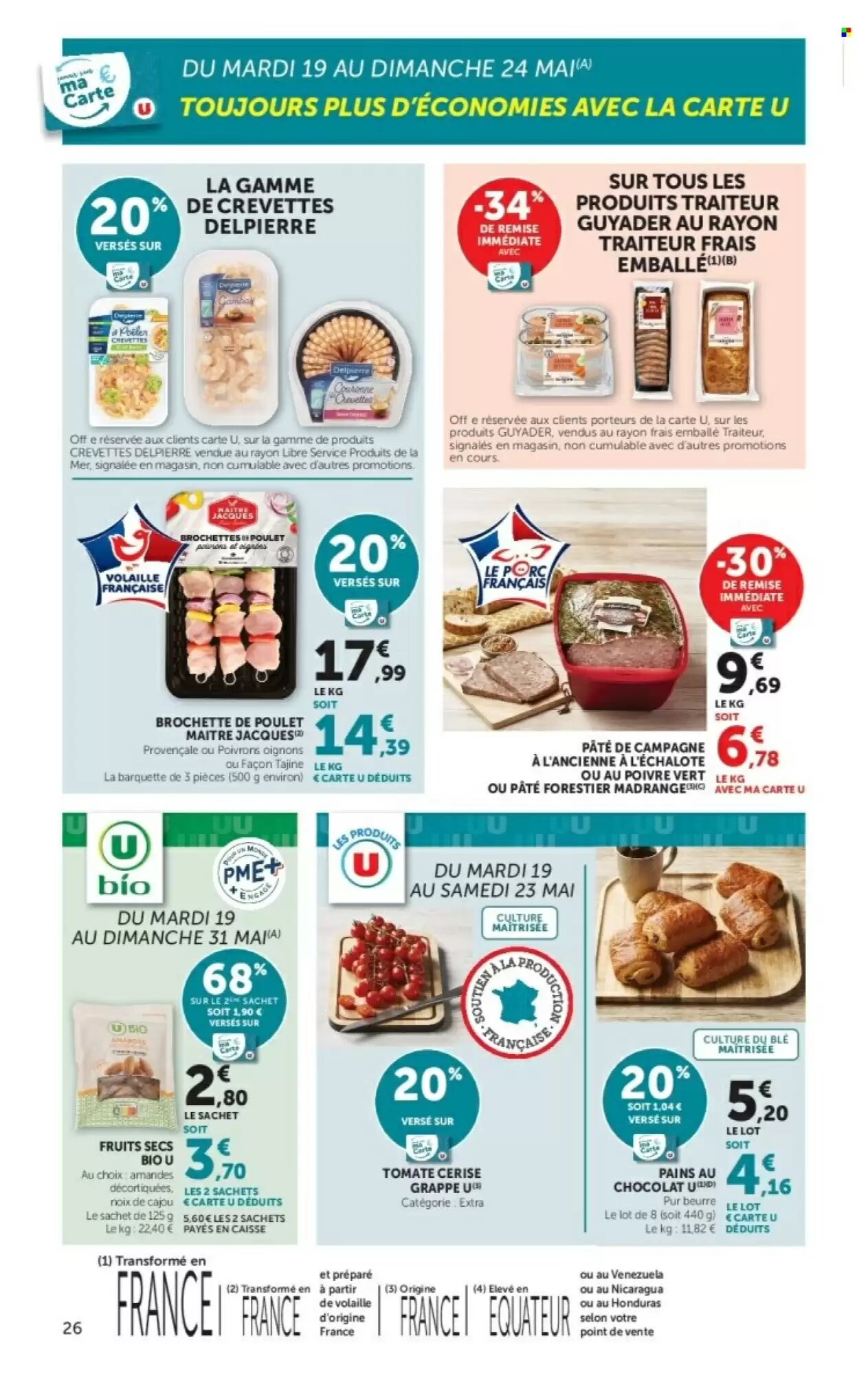 Prospectus promotionnel Super U valable à partir du 19/05/2026 - Page 26.