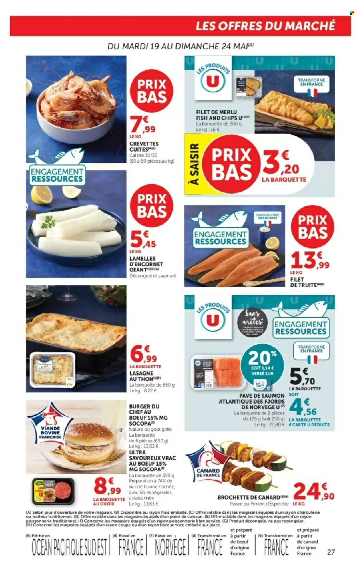 Prospectus promotionnel Super U valable à partir du 19/05/2026 - Page 27.