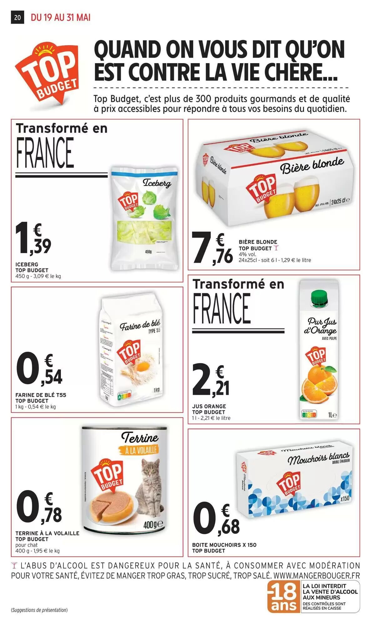 Prospectus promotionnel Intermarché Hyper valable à partir du 19/05/2026 - Page 20.