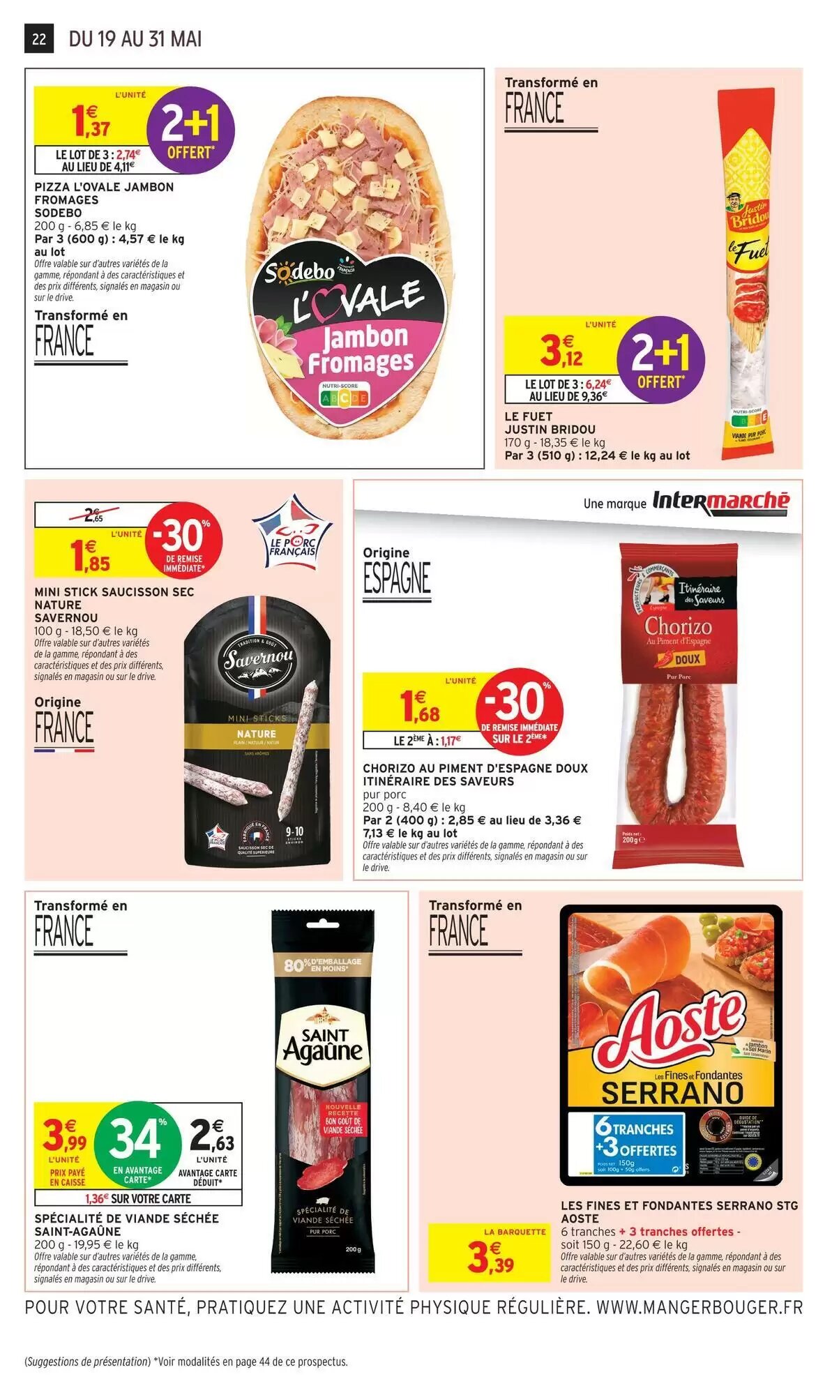 Prospectus promotionnel Intermarché Hyper valable à partir du 19/05/2026 - Page 22.