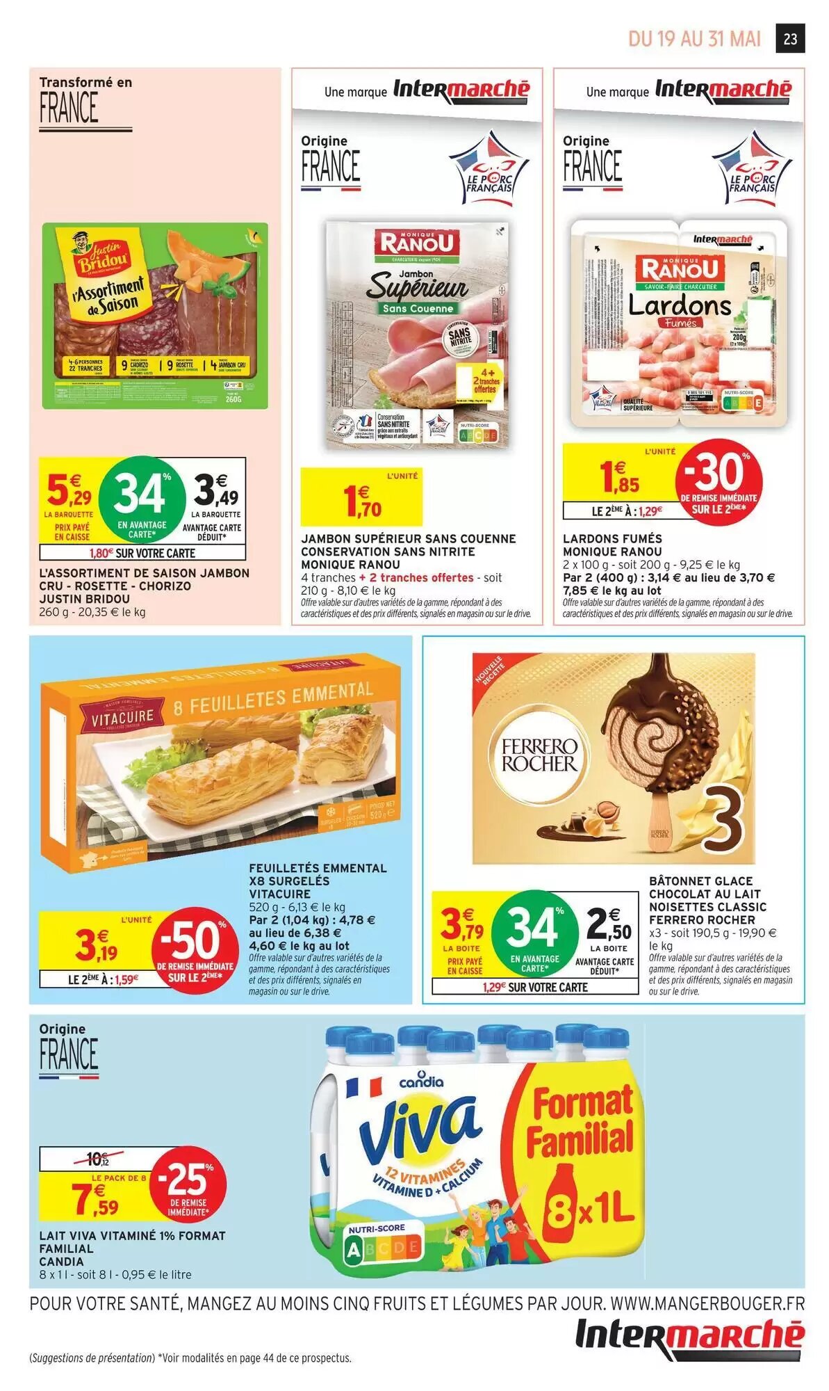Prospectus promotionnel Intermarché Hyper valable à partir du 19/05/2026 - Page 23.