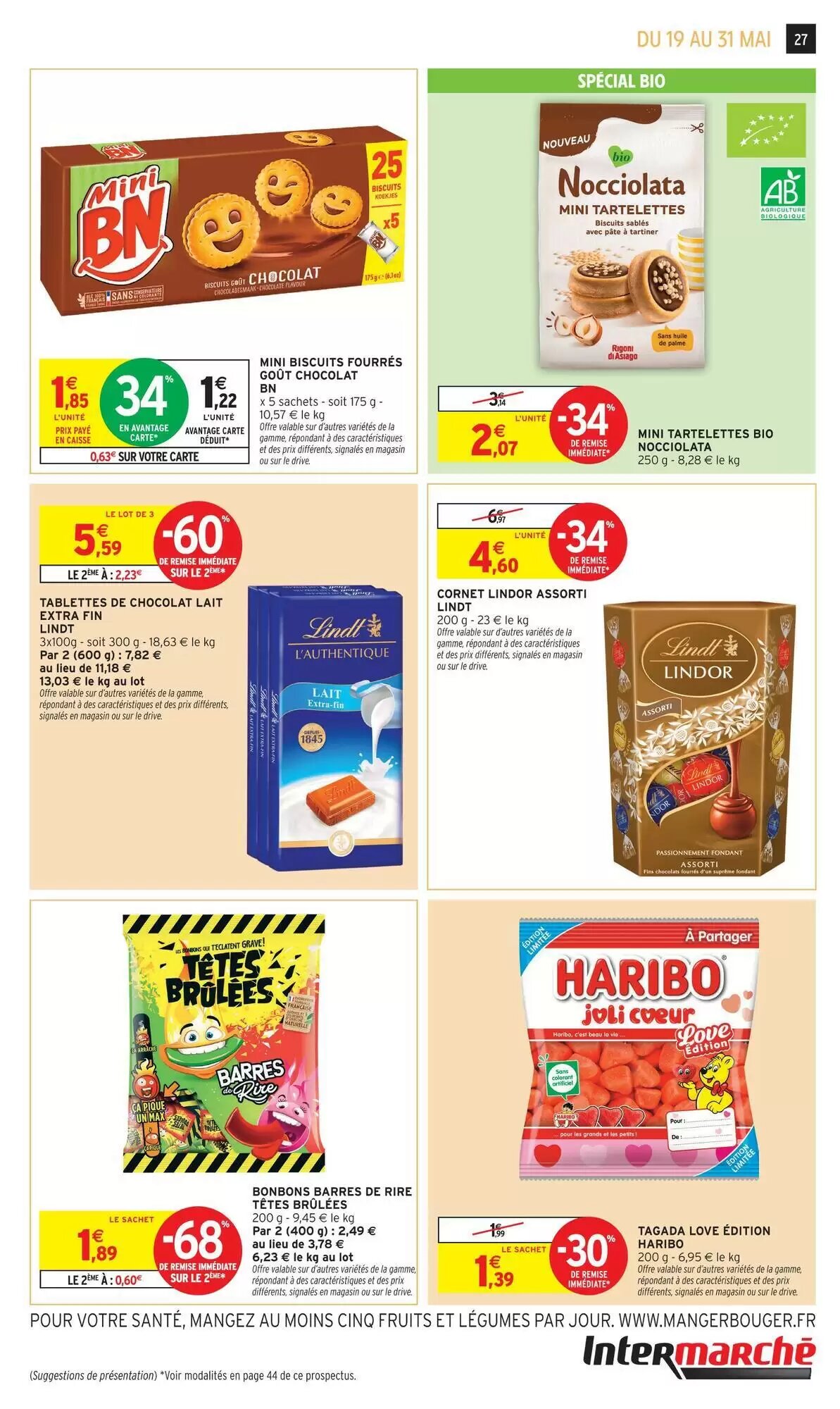 Prospectus promotionnel Intermarché Hyper valable à partir du 19/05/2026 - Page 27.