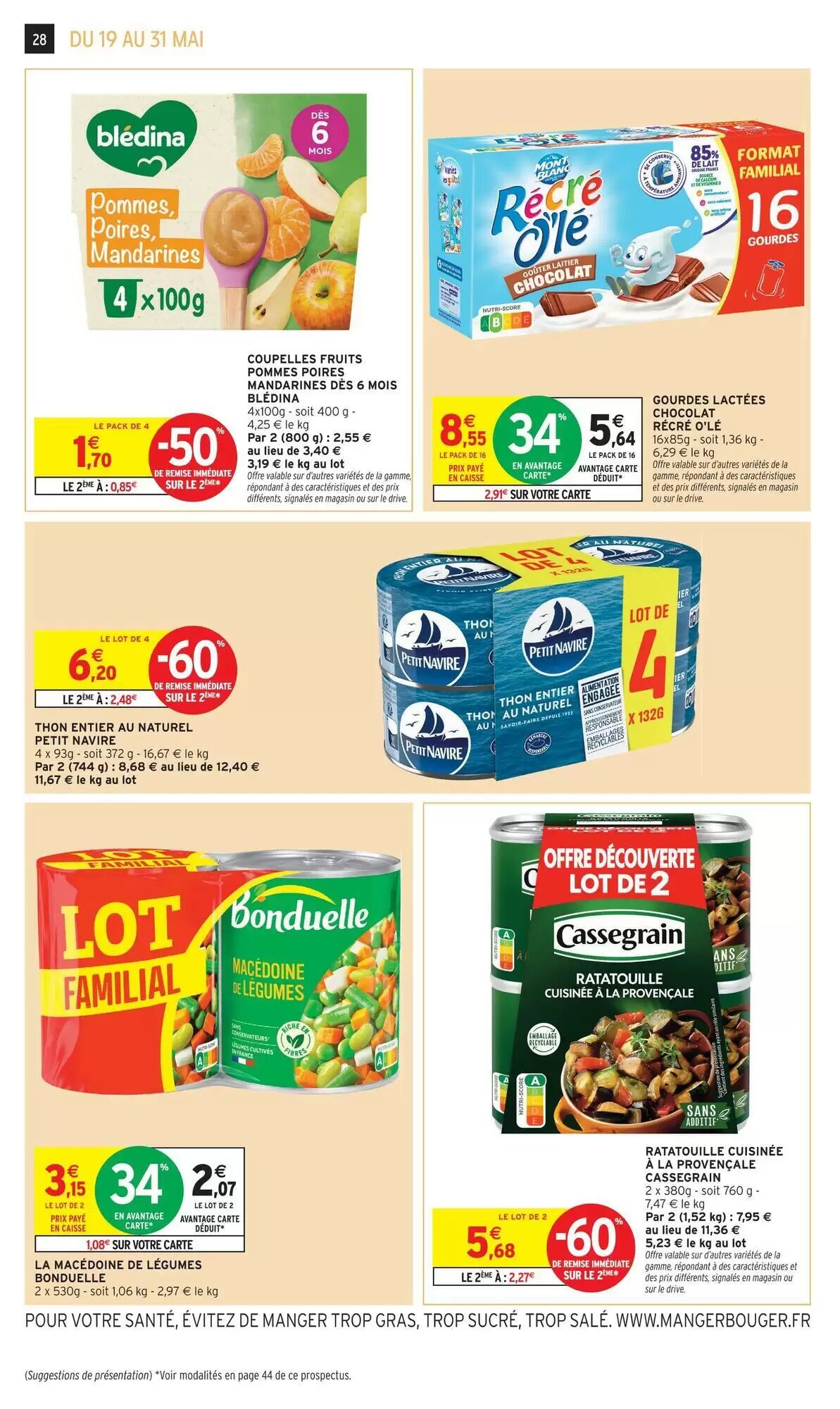 Prospectus promotionnel Intermarché Hyper valable à partir du 19/05/2026 - Page 28.