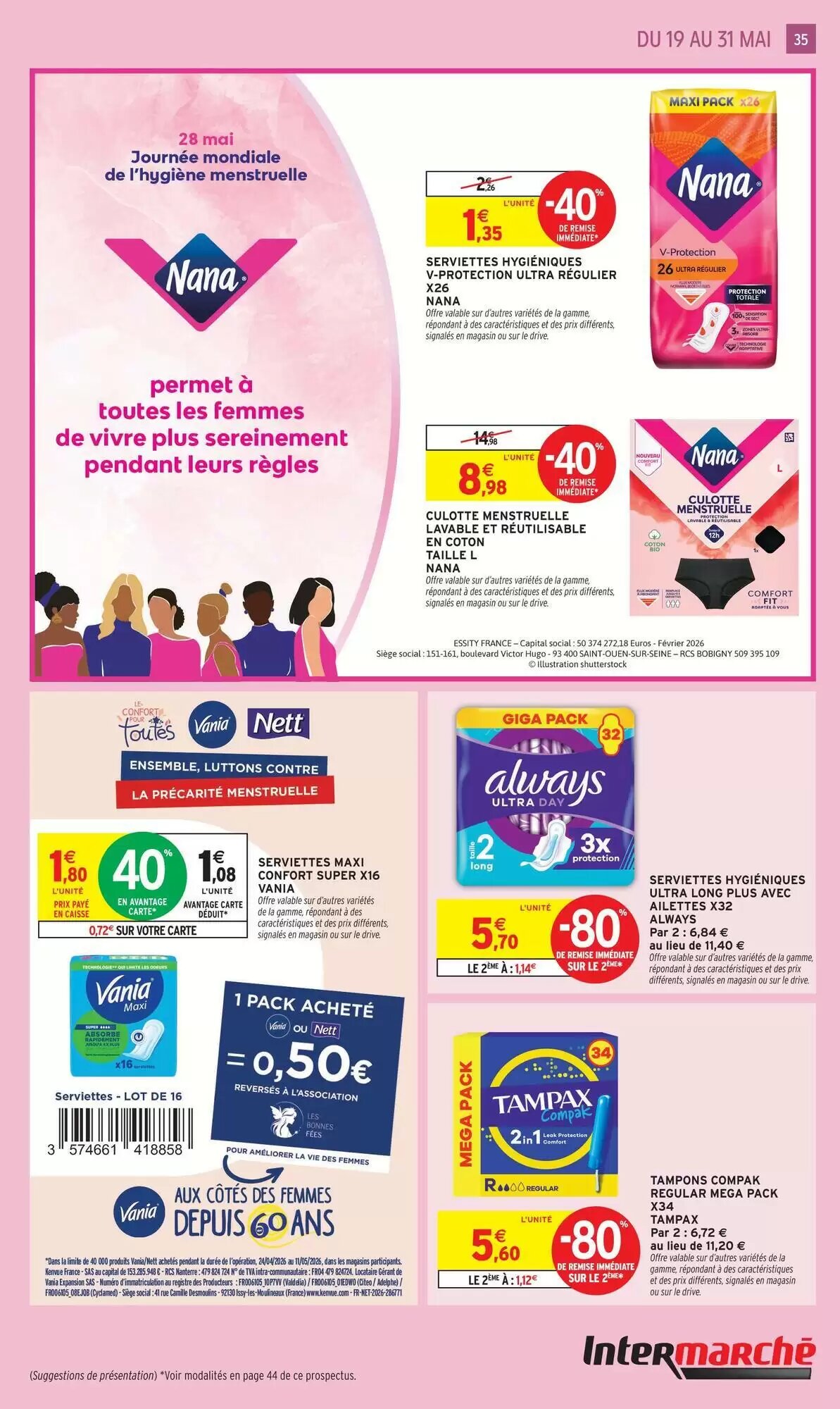 Prospectus promotionnel Intermarché Hyper valable à partir du 19/05/2026 - Page 35.