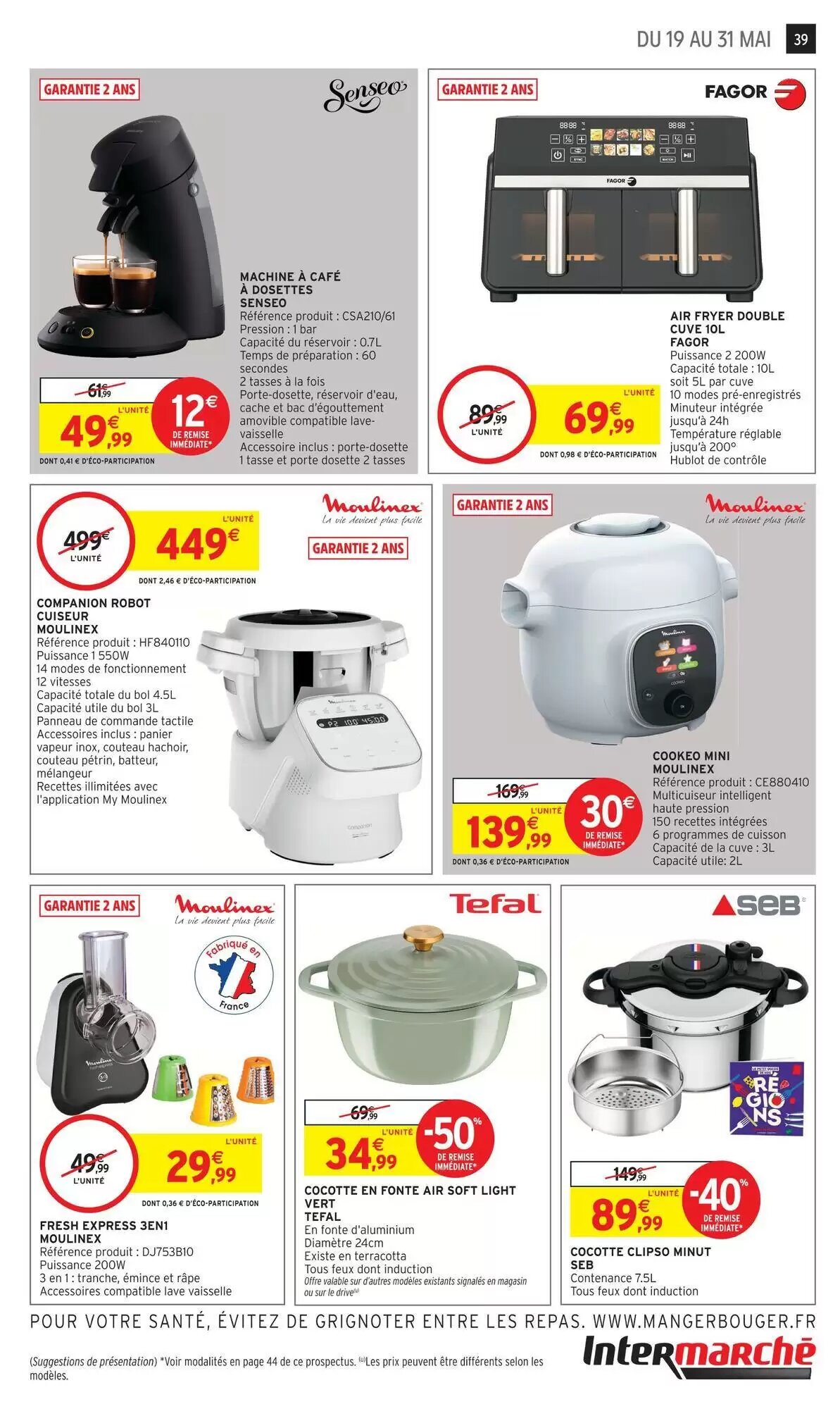 Prospectus promotionnel Intermarché Hyper valable à partir du 19/05/2026 - Page 39.