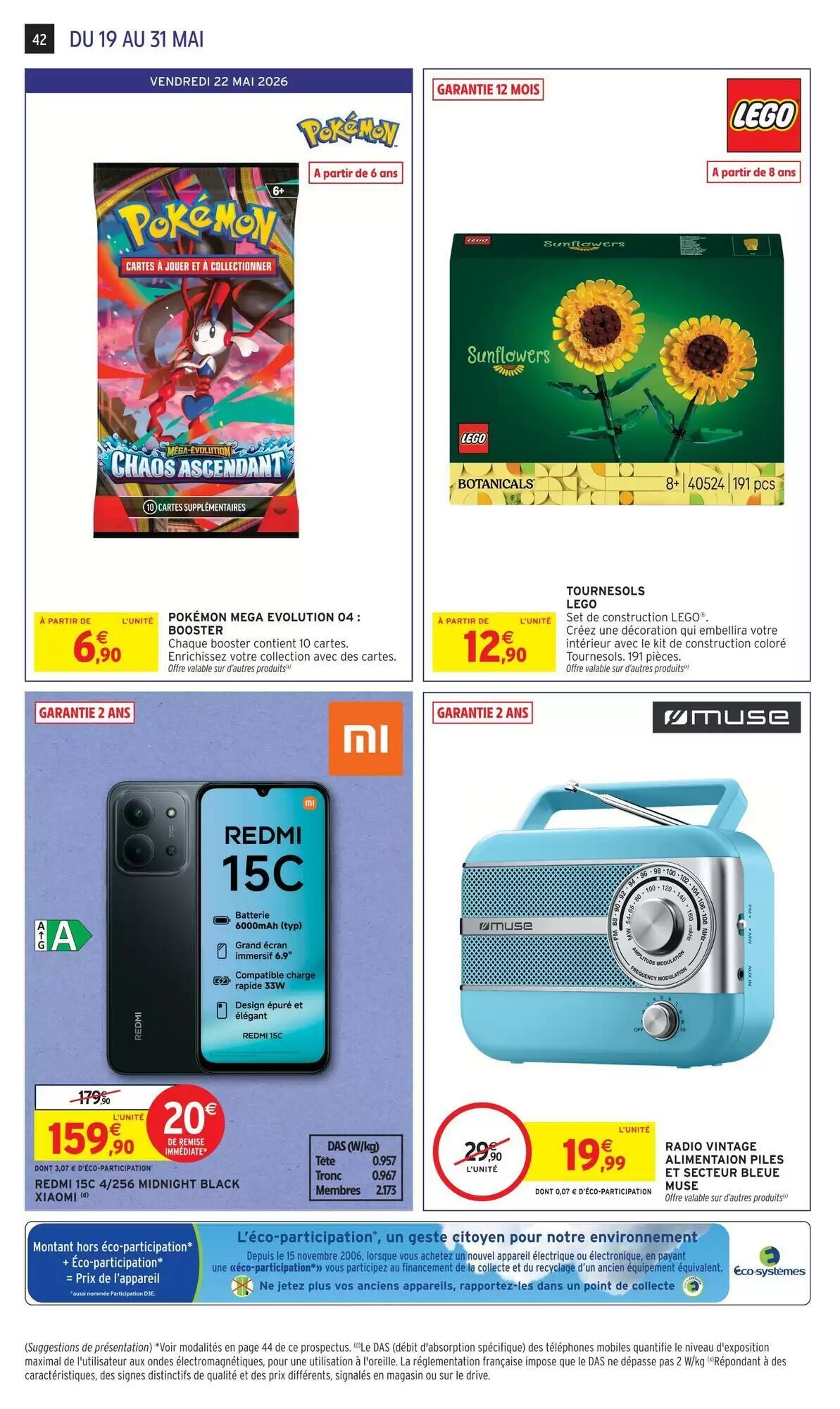 Prospectus promotionnel Intermarché Hyper valable à partir du 19/05/2026 - Page 42.