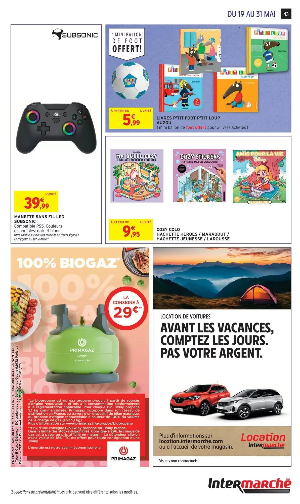 Prospectus promotionnel Intermarché Hyper valable à partir du 19/05/2026 - Page 43.