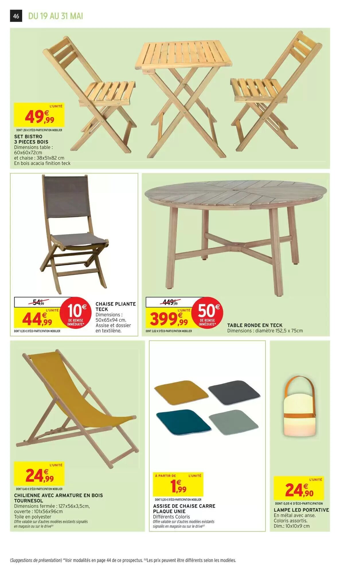 Prospectus promotionnel Intermarché Hyper valable à partir du 19/05/2026 - Page 46.