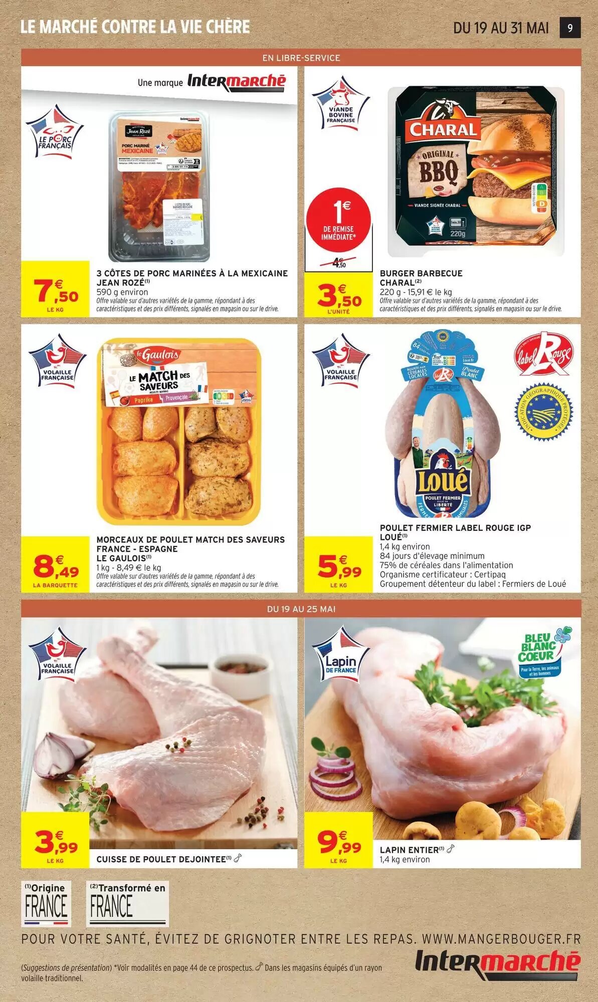 Prospectus promotionnel Intermarché Hyper valable à partir du 19/05/2026 - Page 9.
