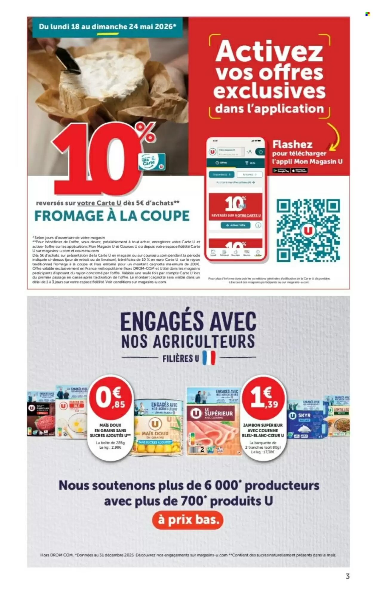 Prospectus promotionnel Hyper U valable à partir du 19/05/2026 - Page 3.