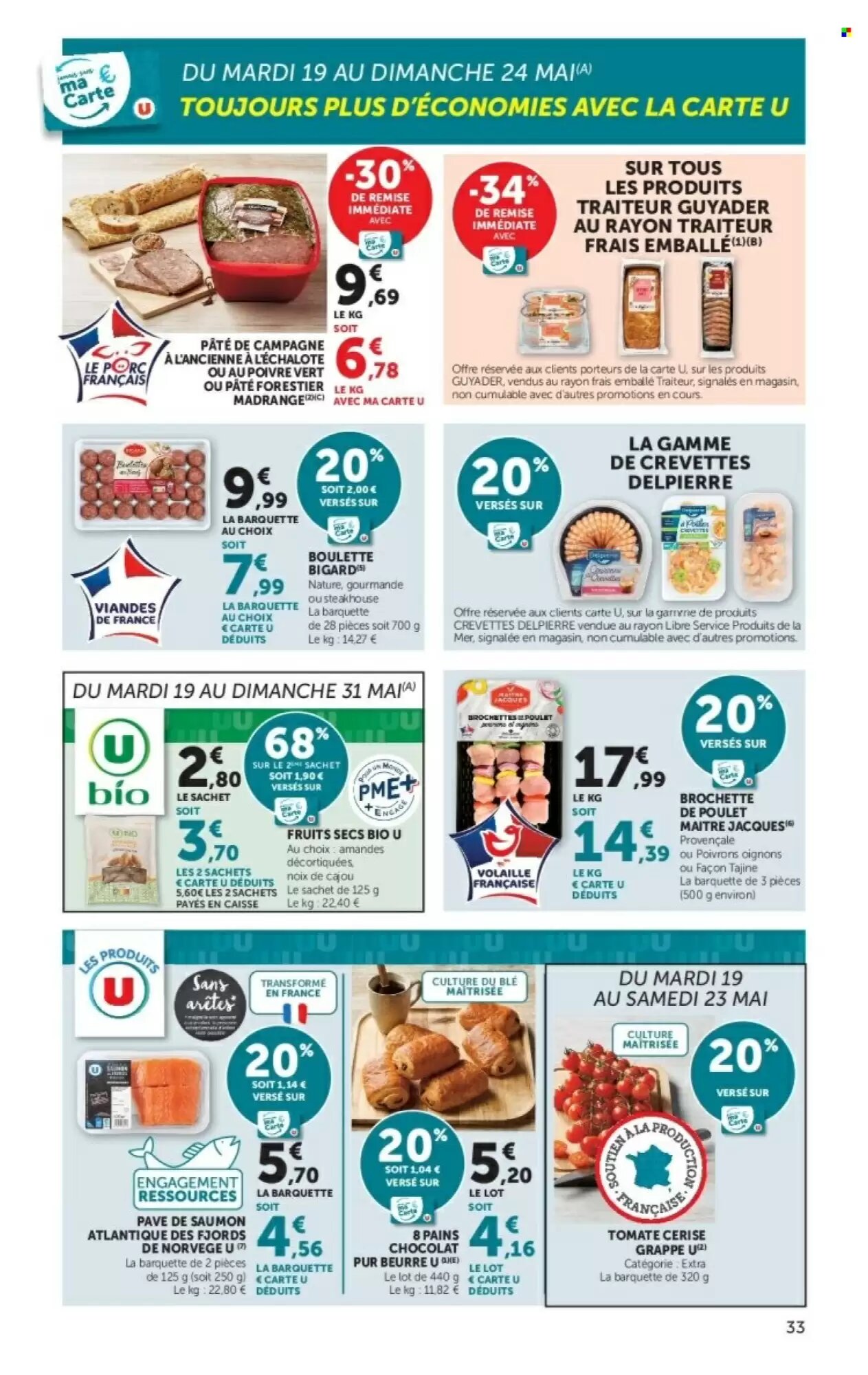 Prospectus promotionnel Hyper U valable à partir du 19/05/2026 - Page 33.