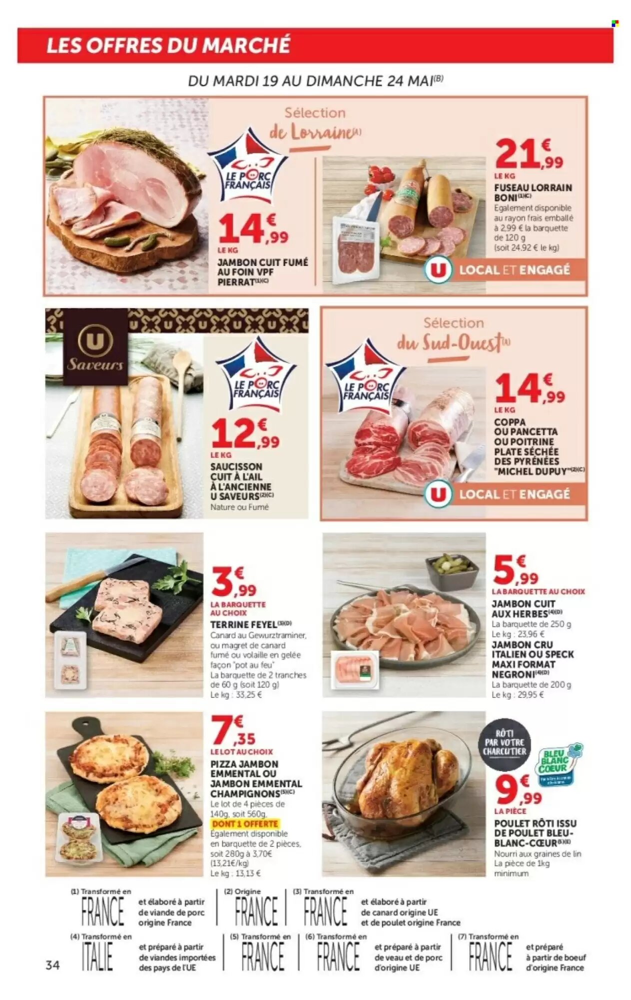 Prospectus promotionnel Hyper U valable à partir du 19/05/2026 - Page 34.