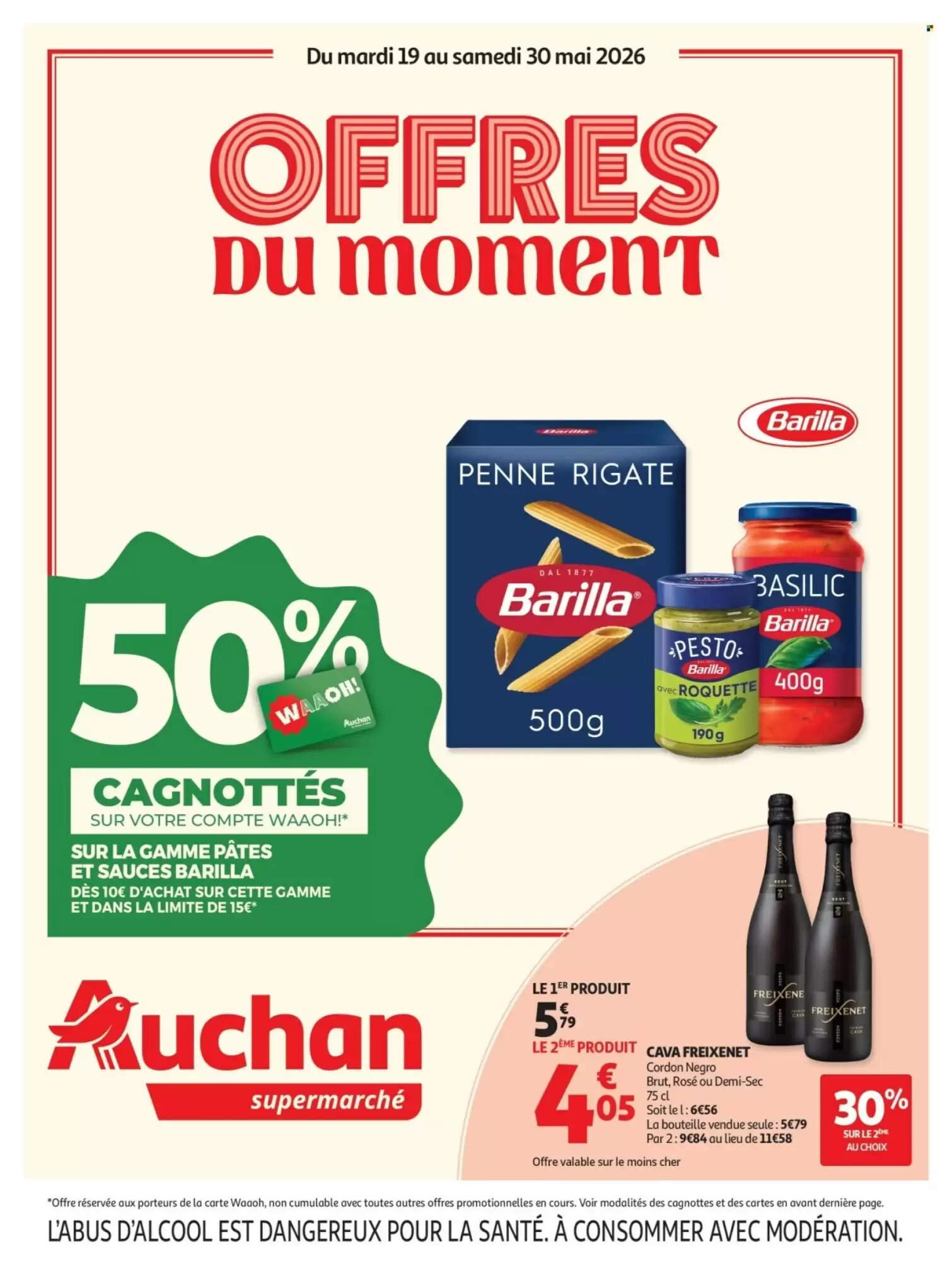 Prospectus promotionnel Auchan valable à partir du 19/05/2026 - Page 1.