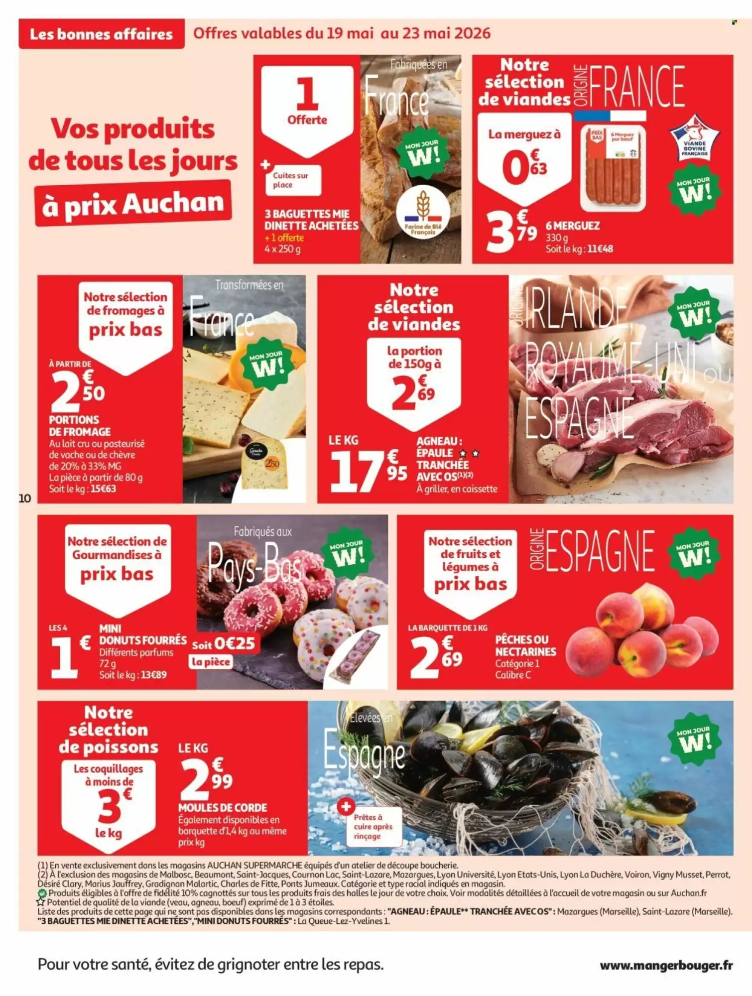 Prospectus promotionnel Auchan valable à partir du 19/05/2026 - Page 10.