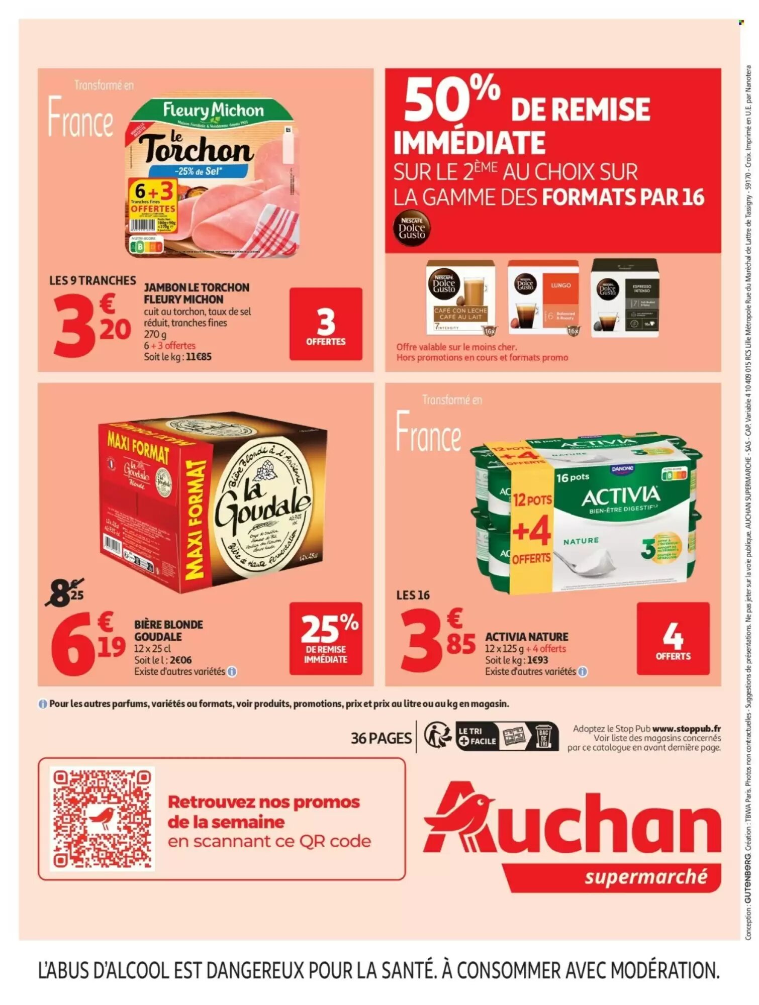Prospectus promotionnel Auchan valable à partir du 19/05/2026 - Page 36.