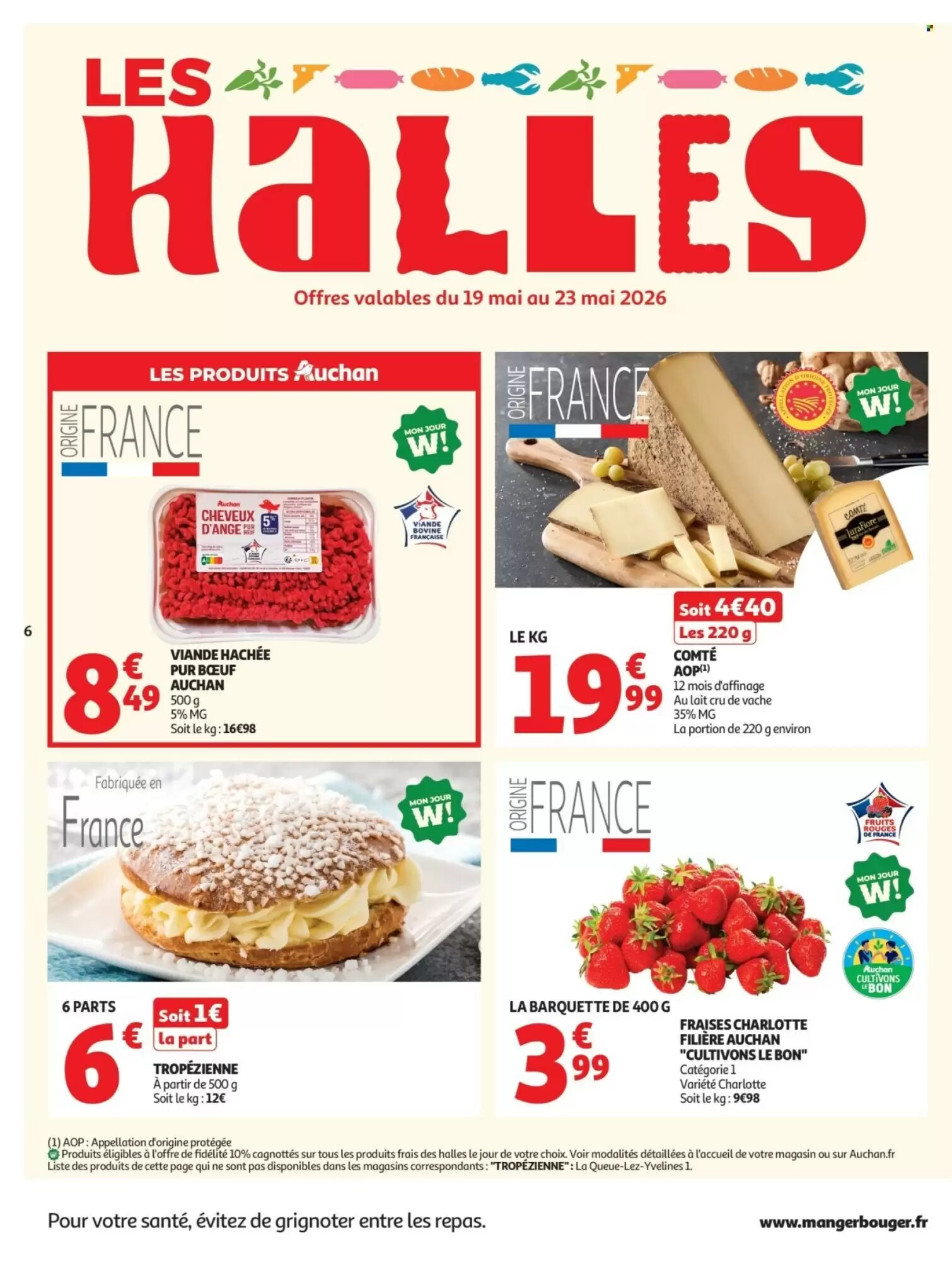 Prospectus promotionnel Auchan valable à partir du 19/05/2026 - Page 6.