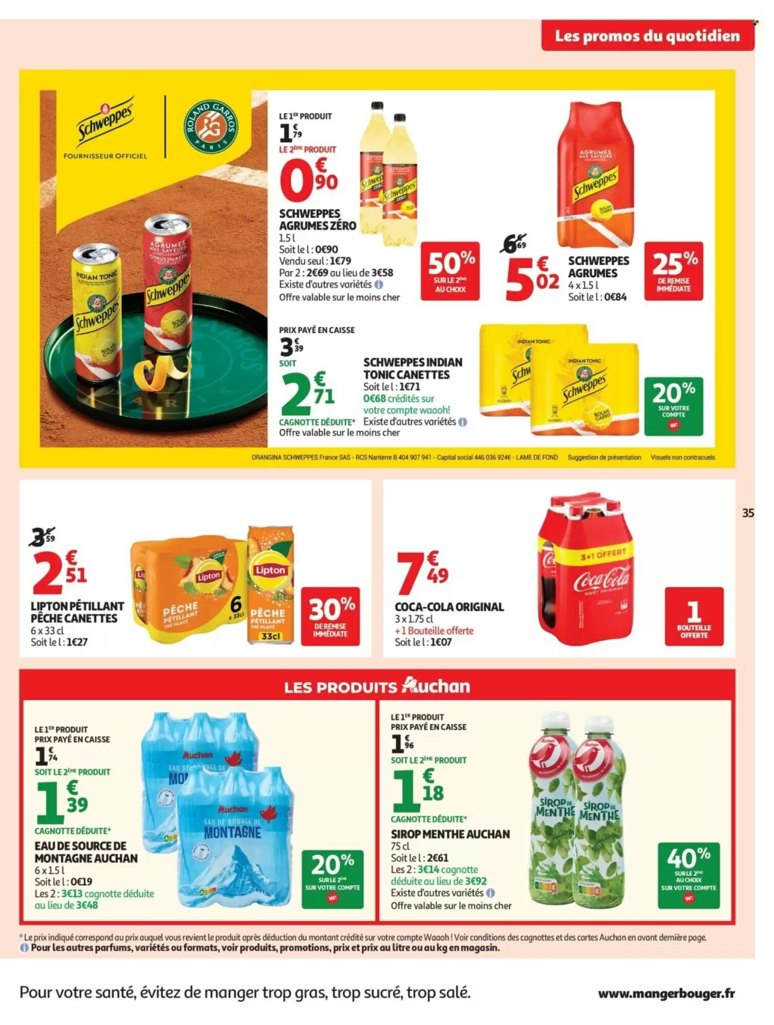 Prospectus promotionnel Auchan valable à partir du 19/05/2026 - Page 36.
