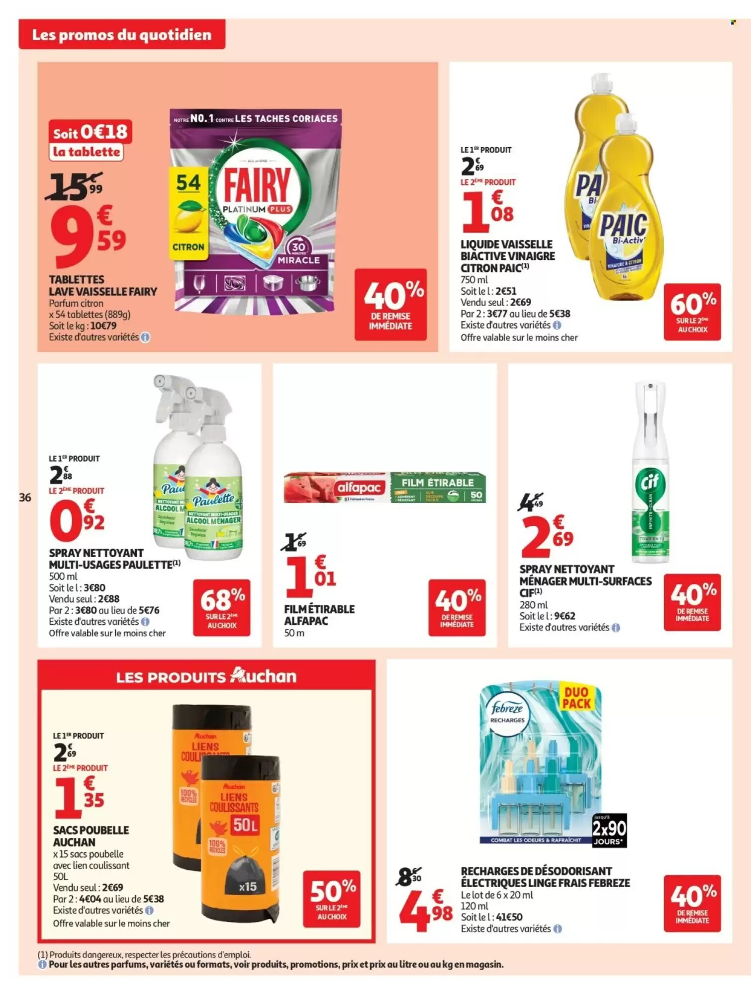 Prospectus promotionnel Auchan valable à partir du 19/05/2026 - Page 37.