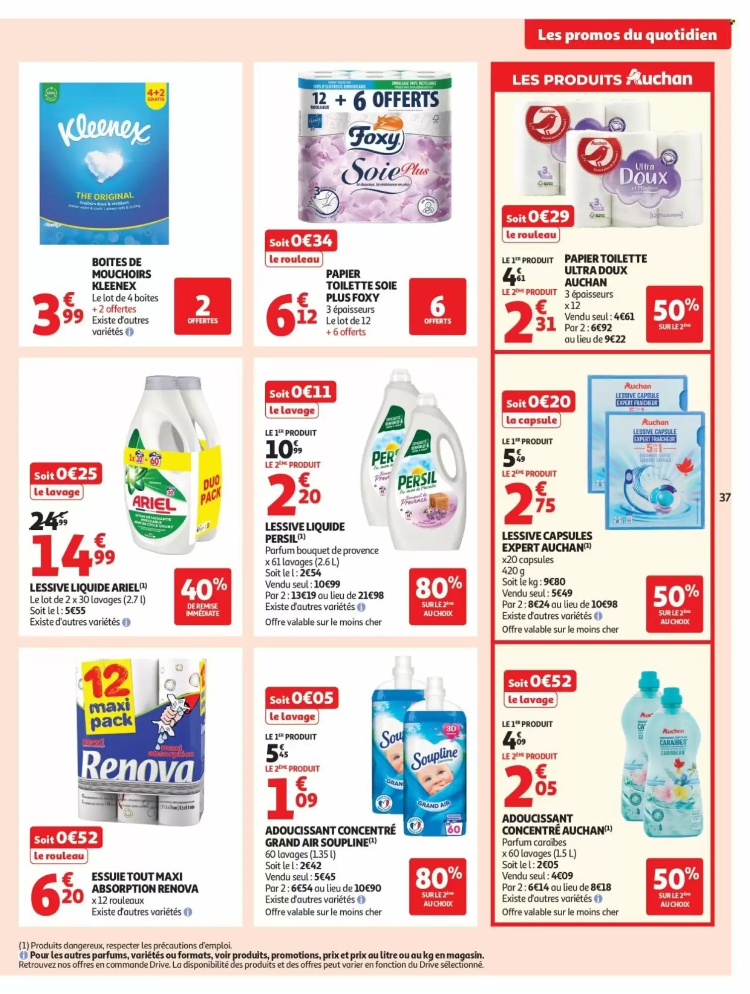 Prospectus promotionnel Auchan valable à partir du 19/05/2026 - Page 38.
