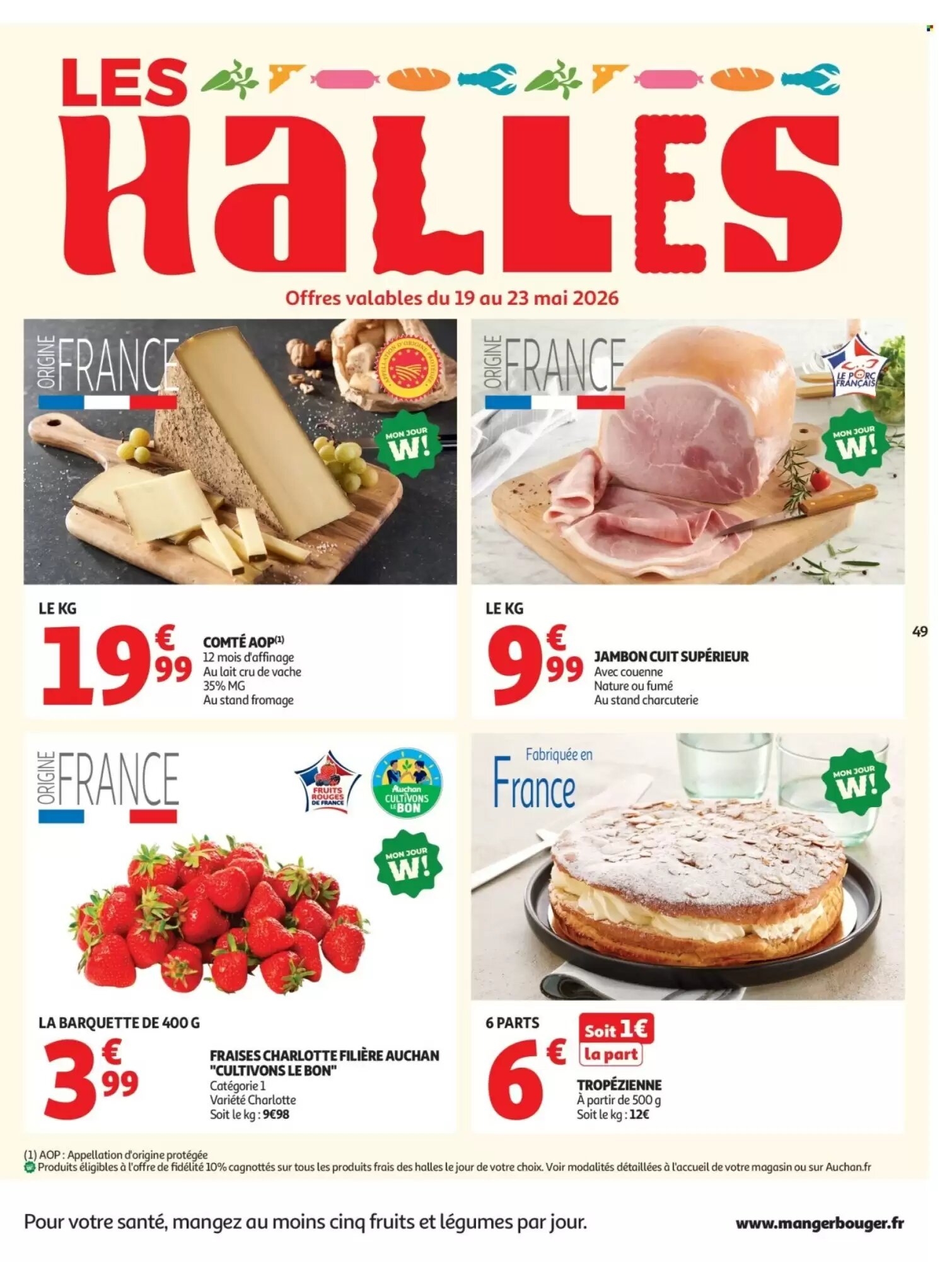 Prospectus promotionnel Auchan valable à partir du 19/05/2026 - Page 50.