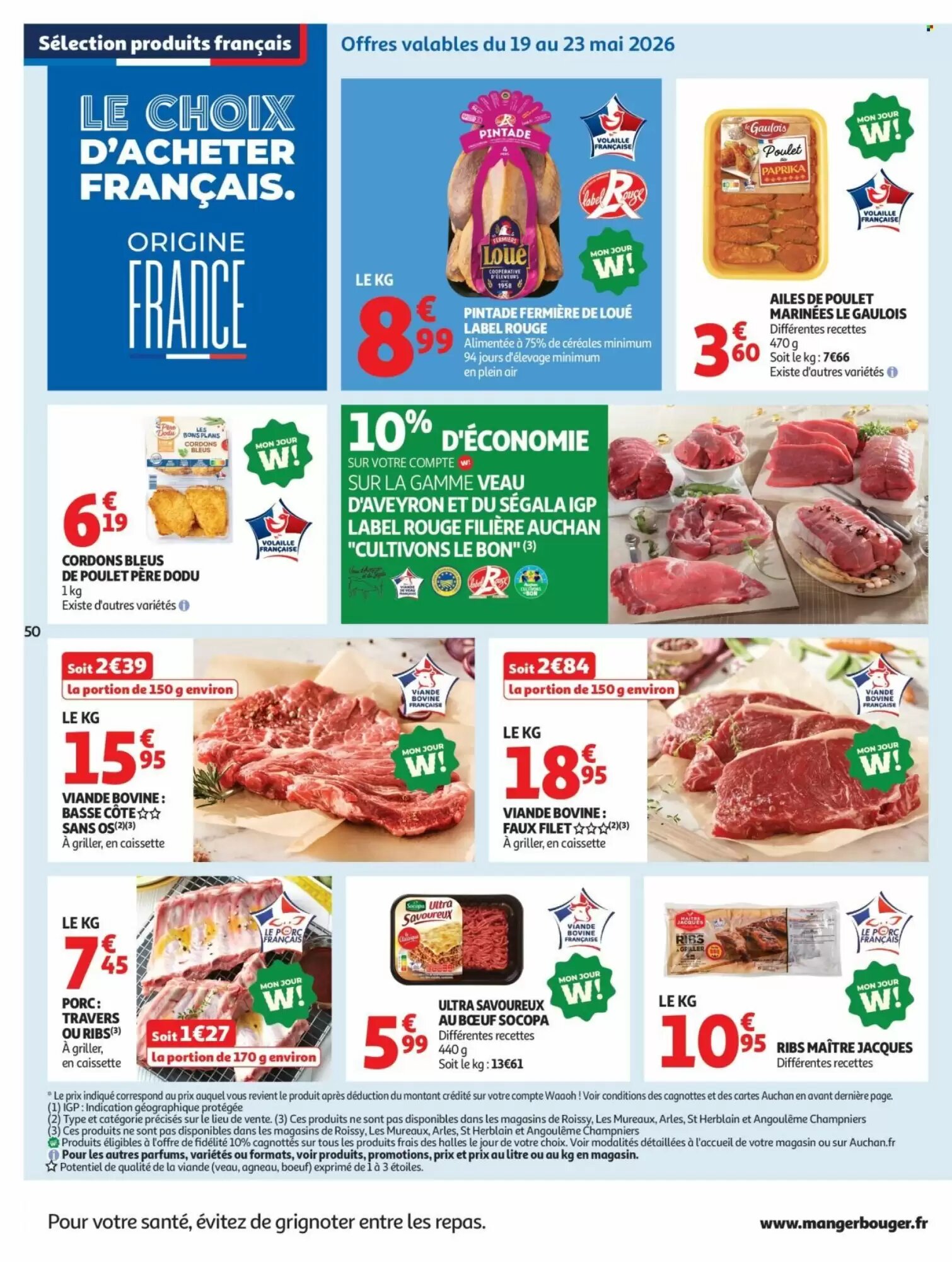 Prospectus promotionnel Auchan valable à partir du 19/05/2026 - Page 51.
