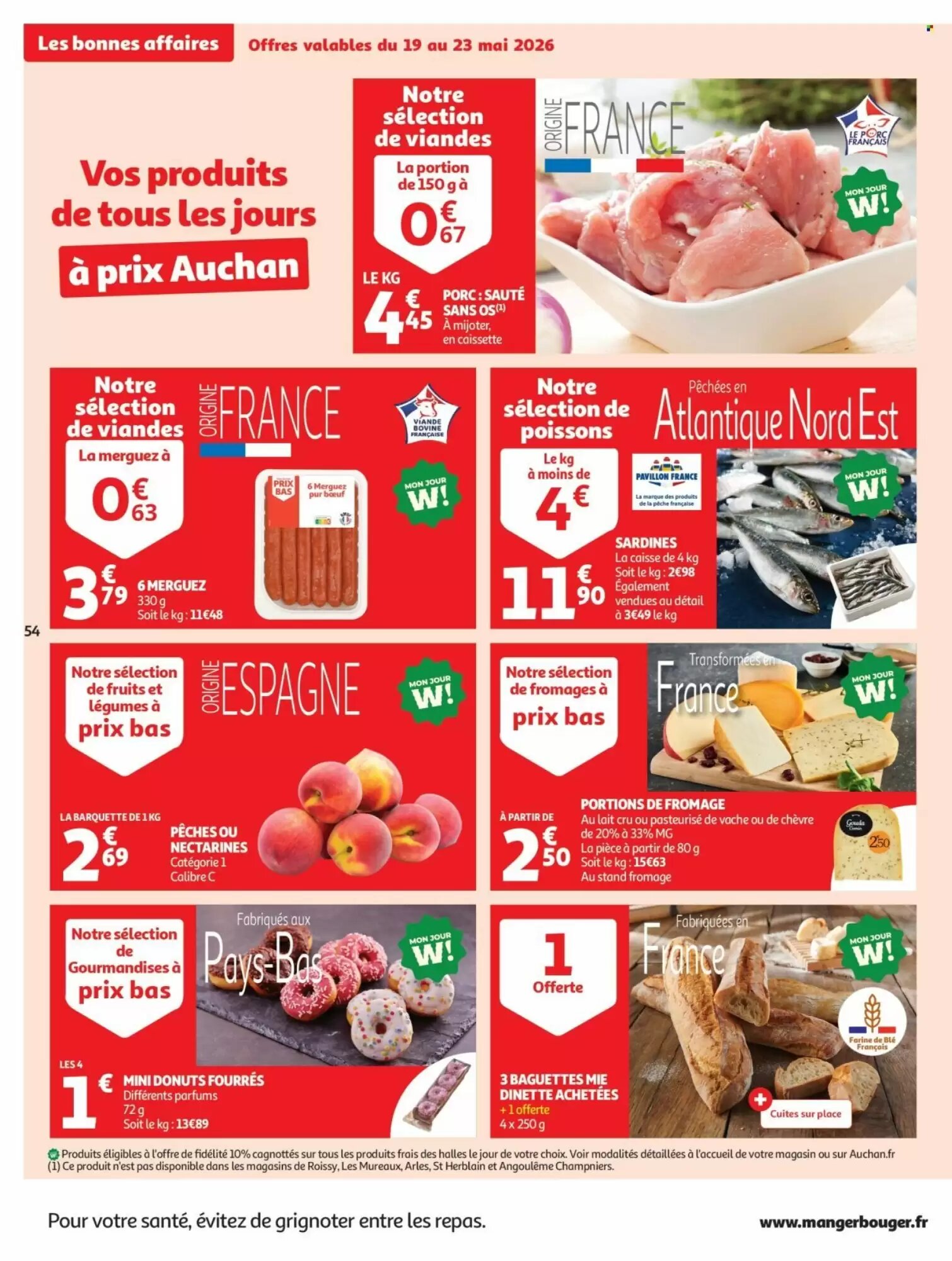 Prospectus promotionnel Auchan valable à partir du 19/05/2026 - Page 55.