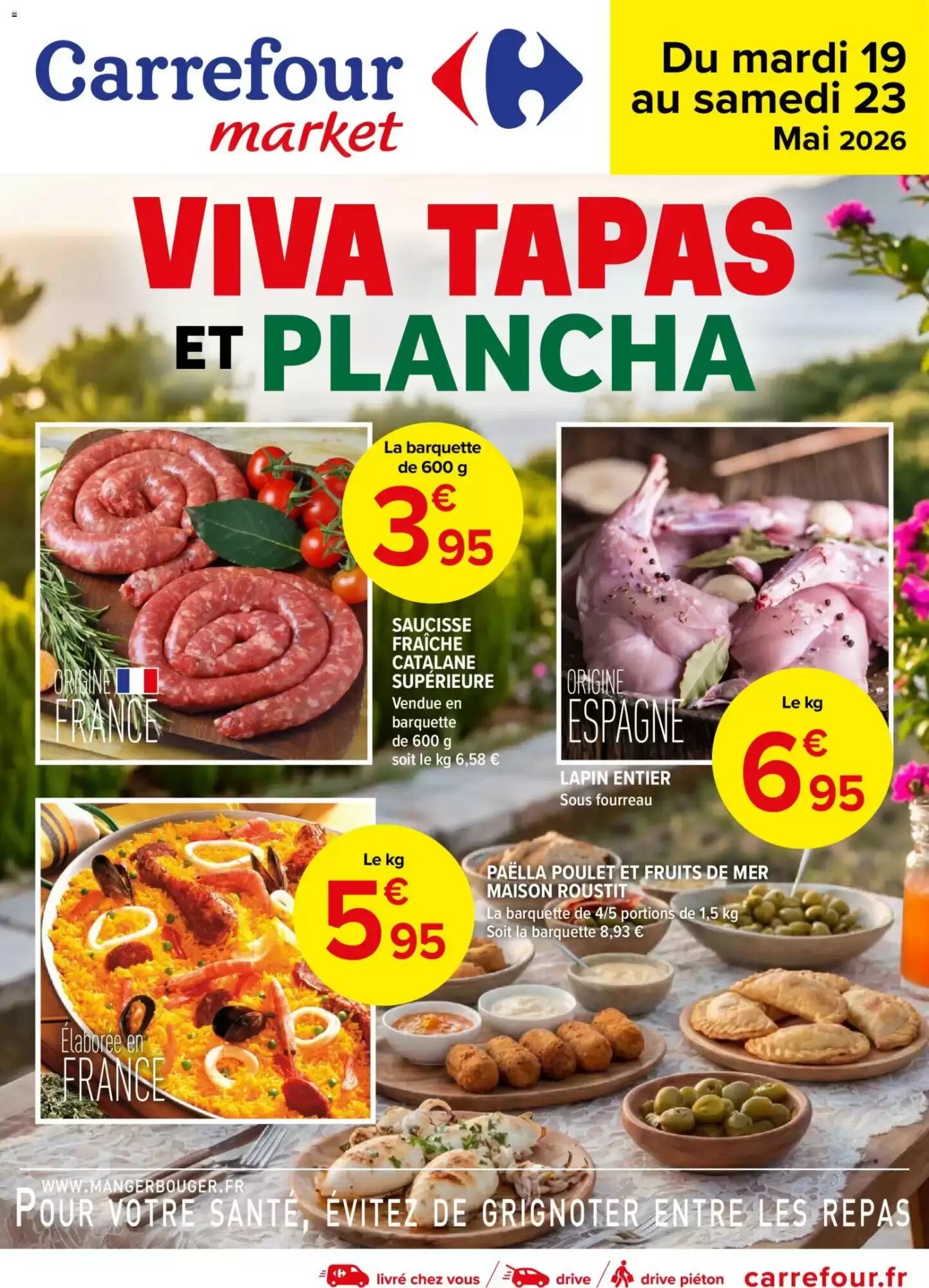 Prospectus promotionnel Carrefour Market valable à partir du 19/05/2026 - Page 1.