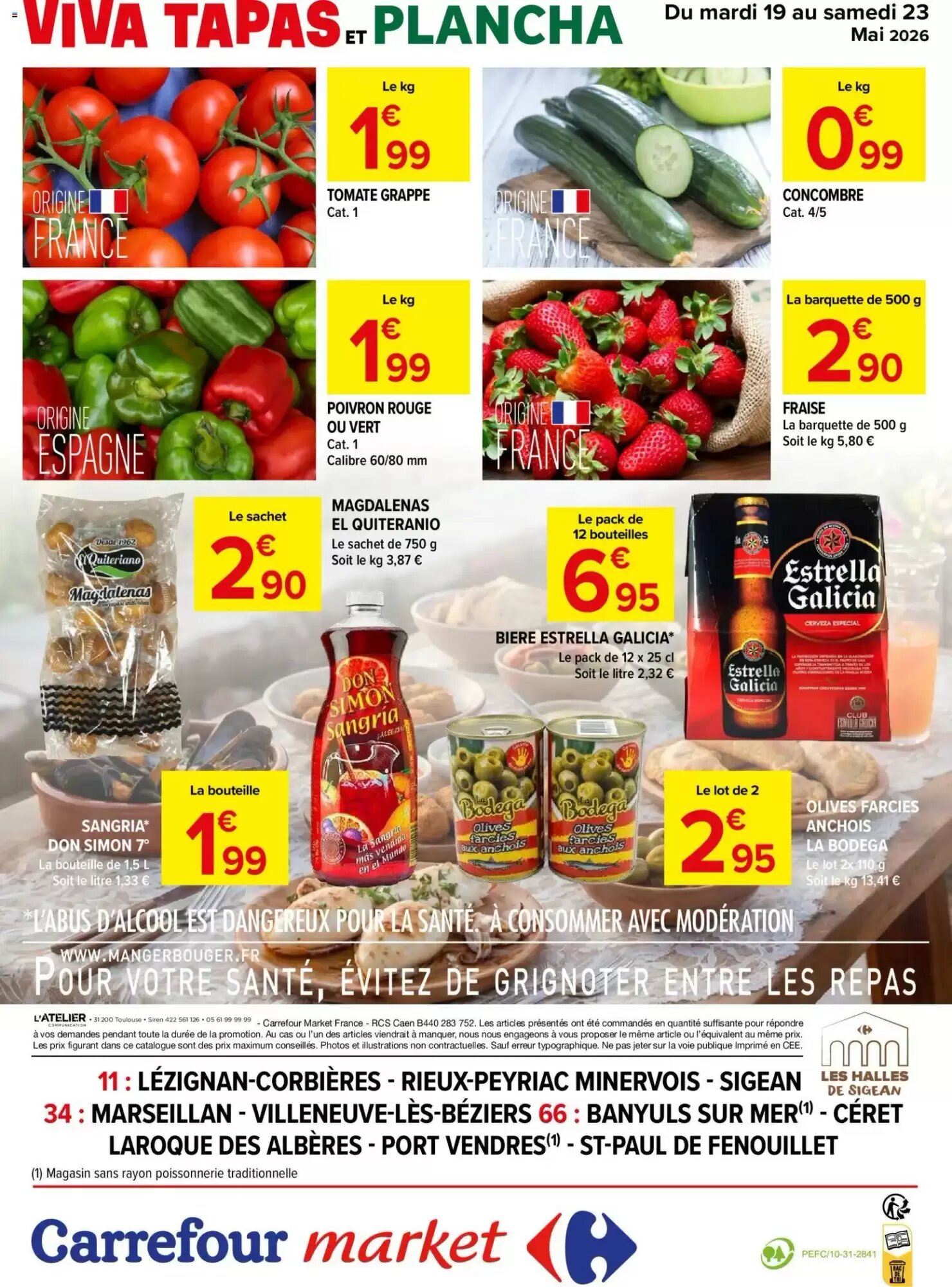 Prospectus promotionnel Carrefour Market valable à partir du 19/05/2026 - Page 4.