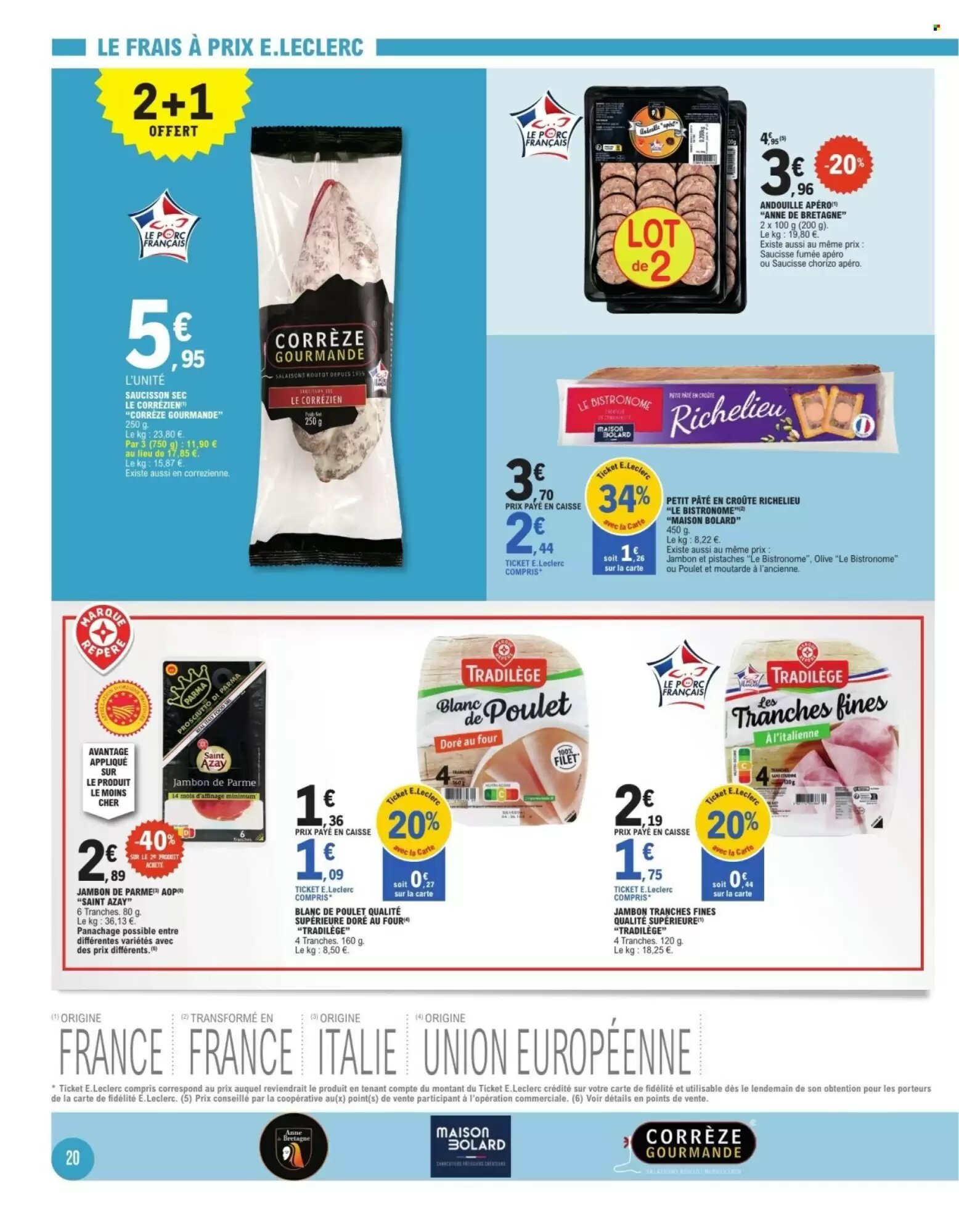 Prospectus promotionnel E.Leclerc valable à partir du 19/05/2026 - Page 20.