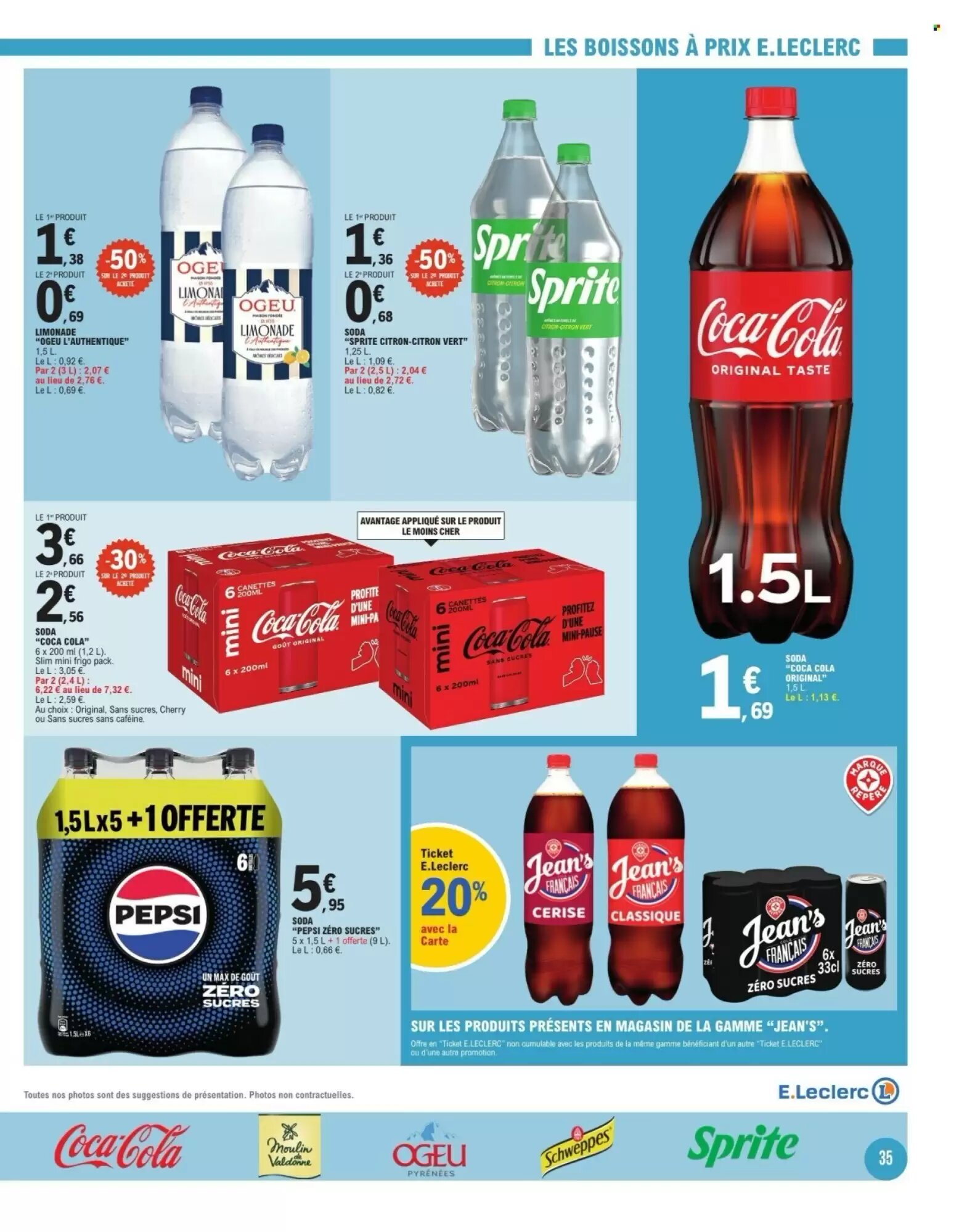 Prospectus promotionnel E.Leclerc valable à partir du 19/05/2026 - Page 35.