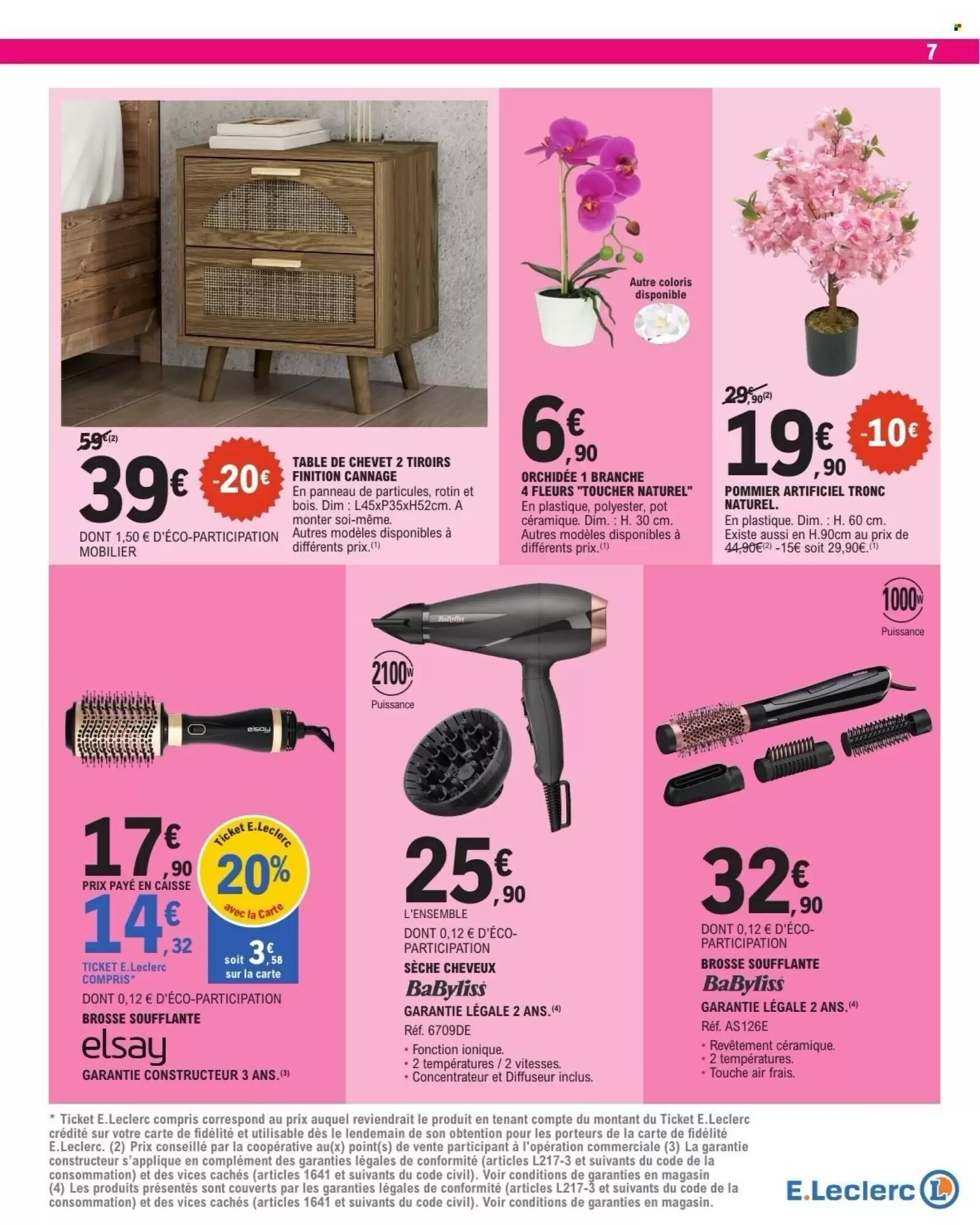Prospectus promotionnel E.Leclerc valable à partir du 19/05/2026 - Page 7.