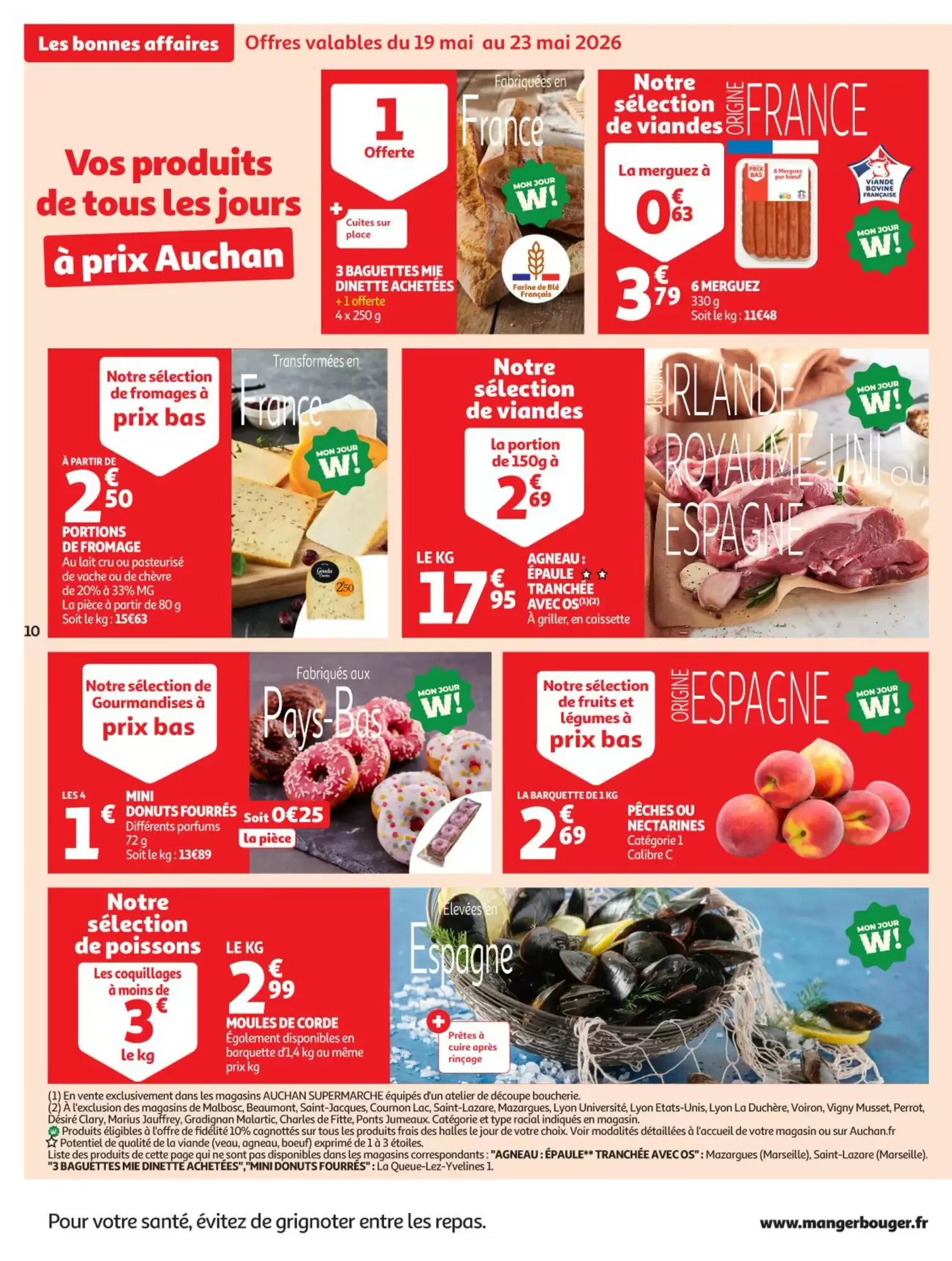 Prospectus promotionnel Auchan valable à partir du 19/05/2026 - Page 10.