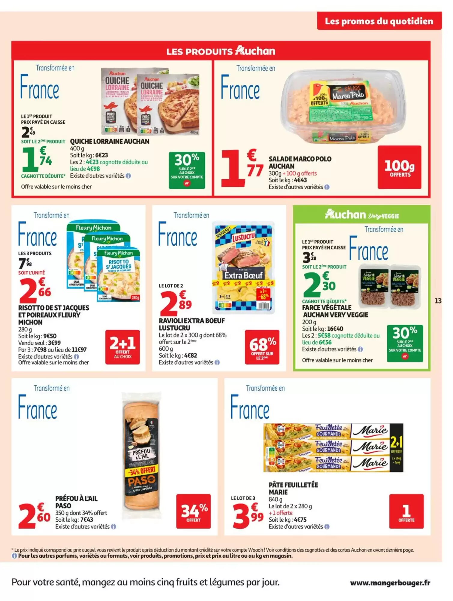 Prospectus promotionnel Auchan valable à partir du 19/05/2026 - Page 13.