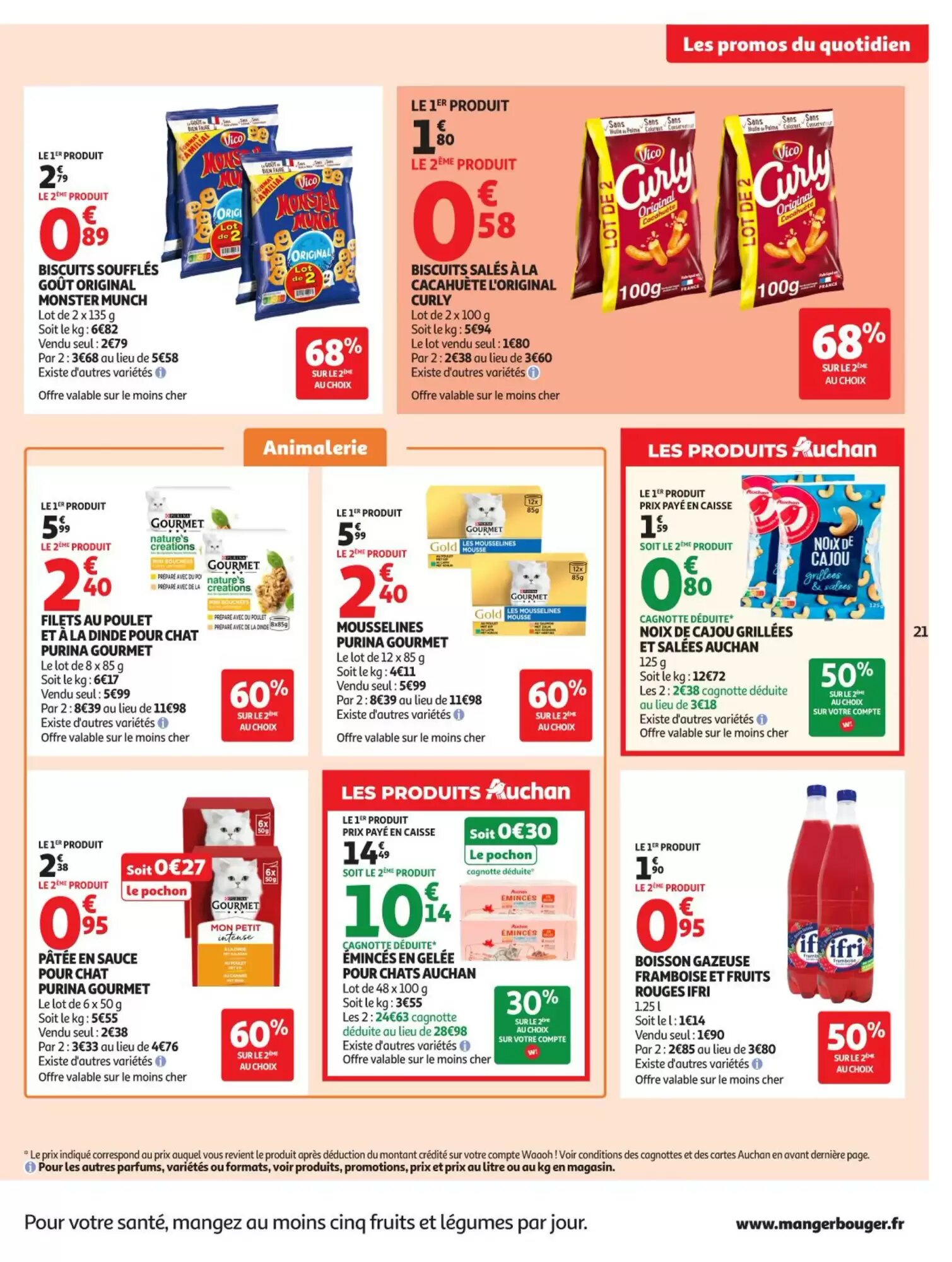Prospectus promotionnel Auchan valable à partir du 19/05/2026 - Page 21.