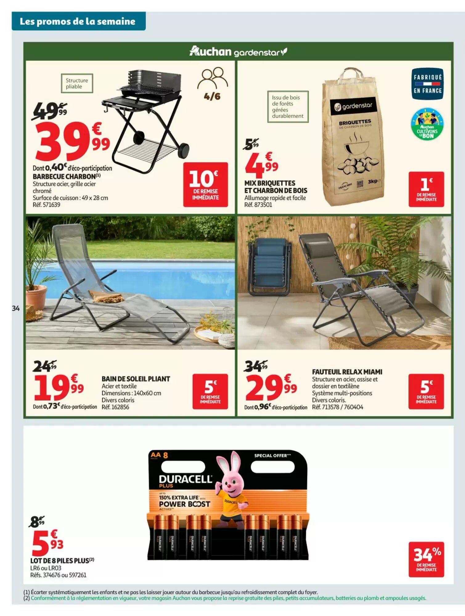 Prospectus promotionnel Auchan valable à partir du 19/05/2026 - Page 34.