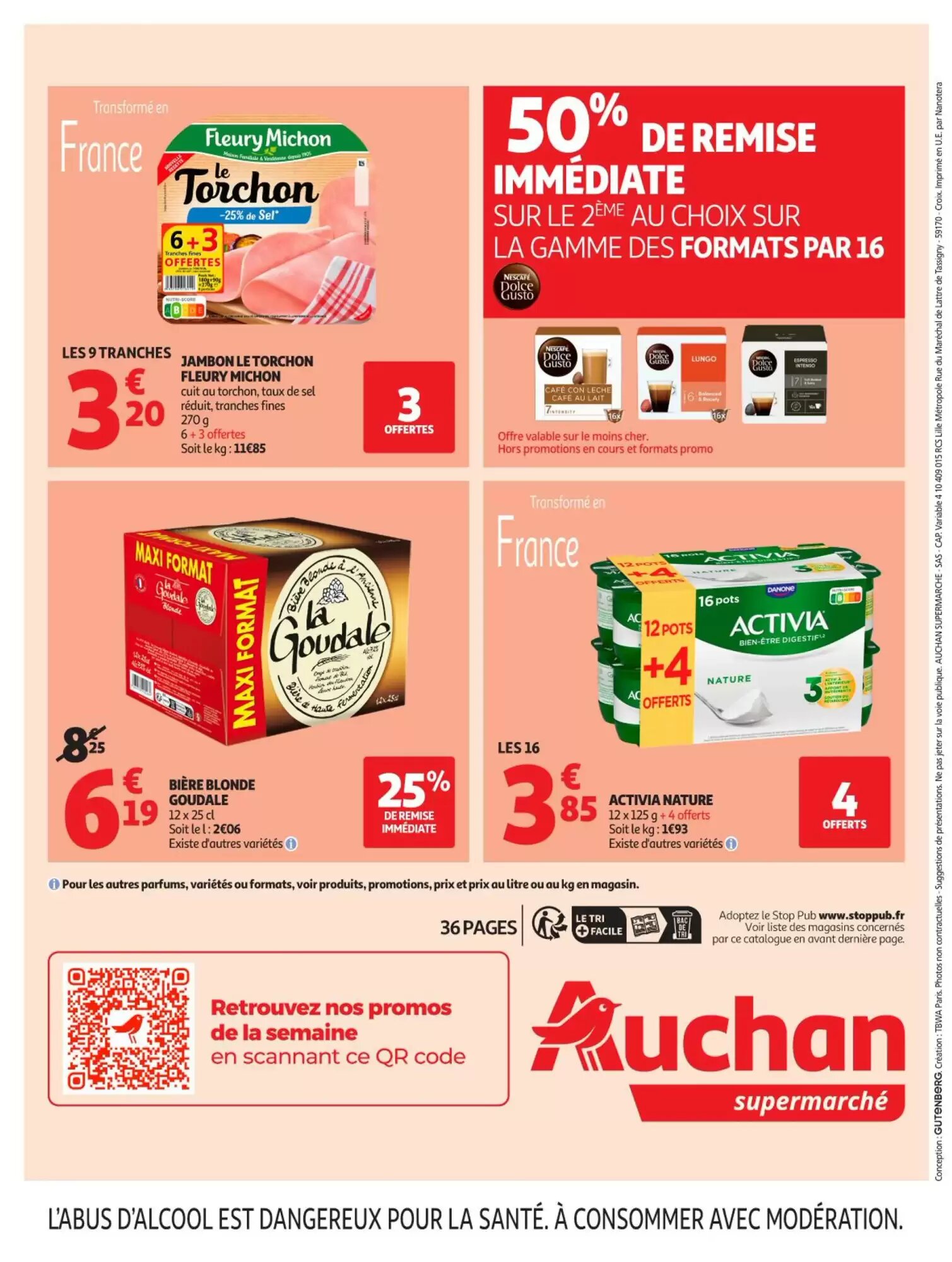 Prospectus promotionnel Auchan valable à partir du 19/05/2026 - Page 36.